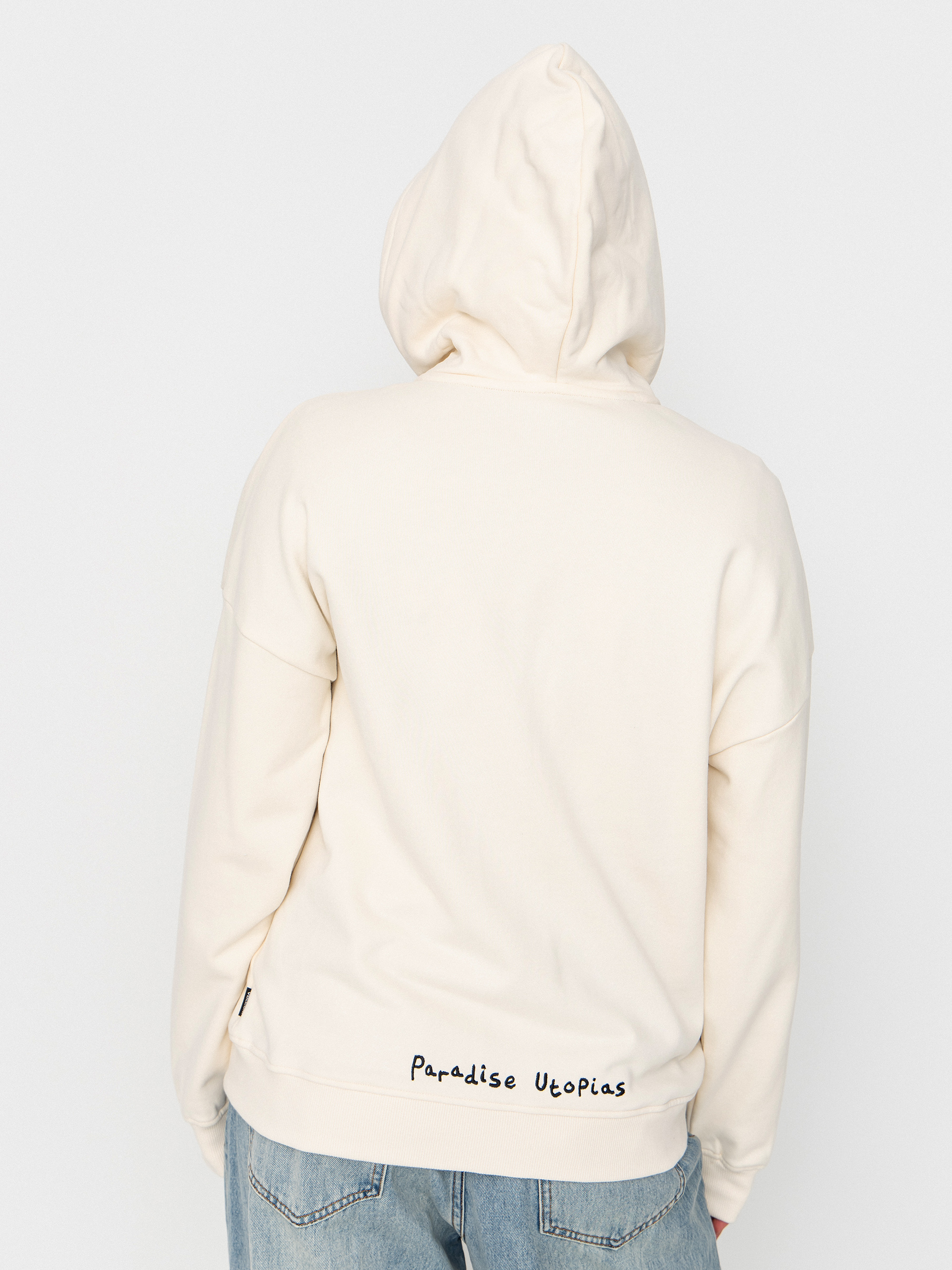 Bluza z kapturem Volcom Fa Mickey Mason ZHD Wmn (off white)