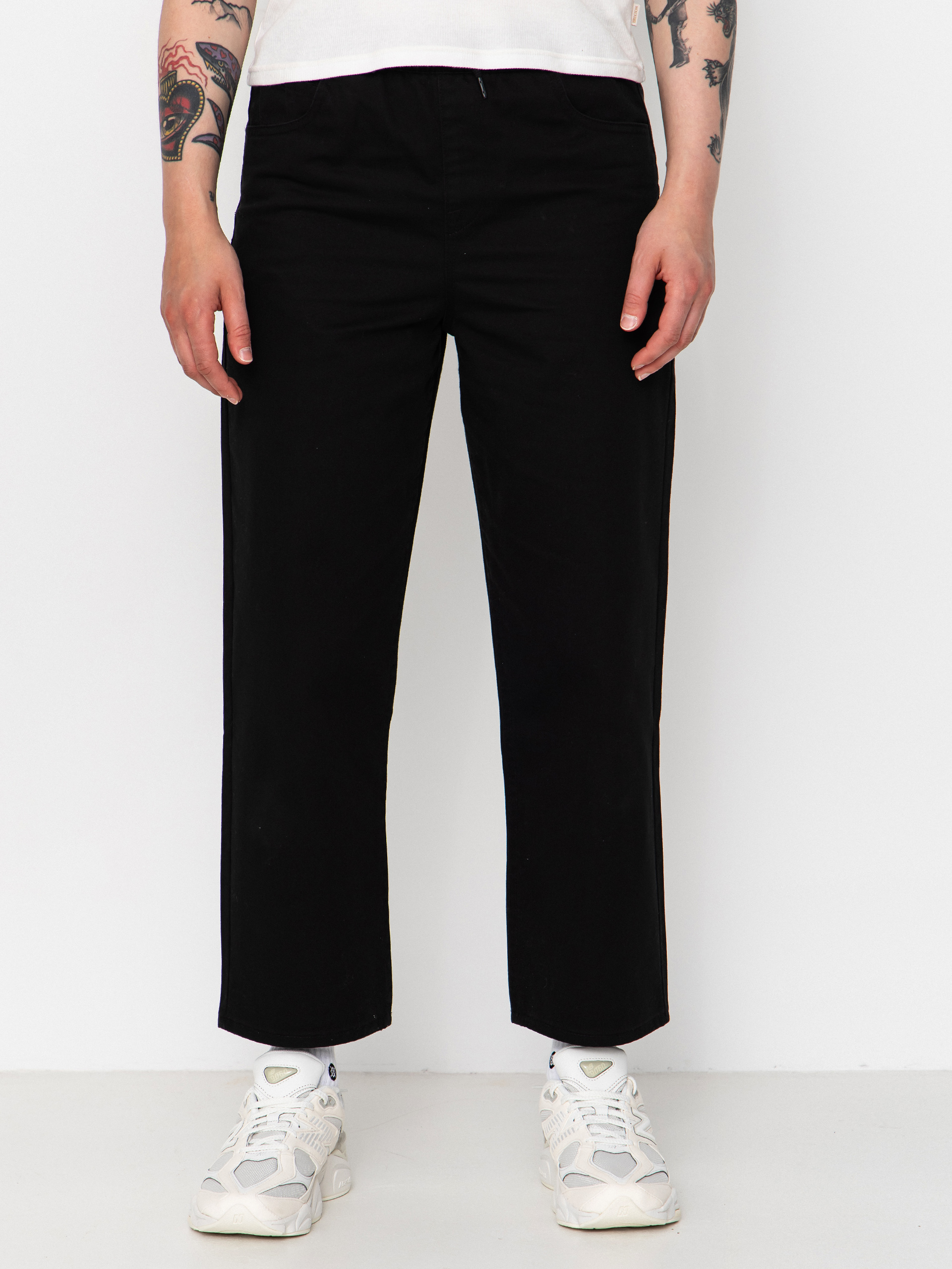 Spodnie Volcom Freazy Ew JR (black)