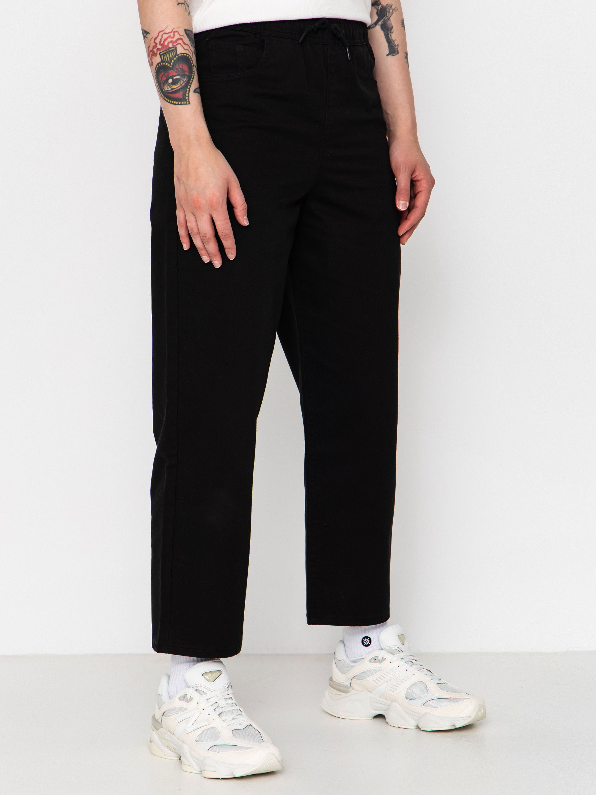 Spodnie Volcom Freazy Ew JR (black)
