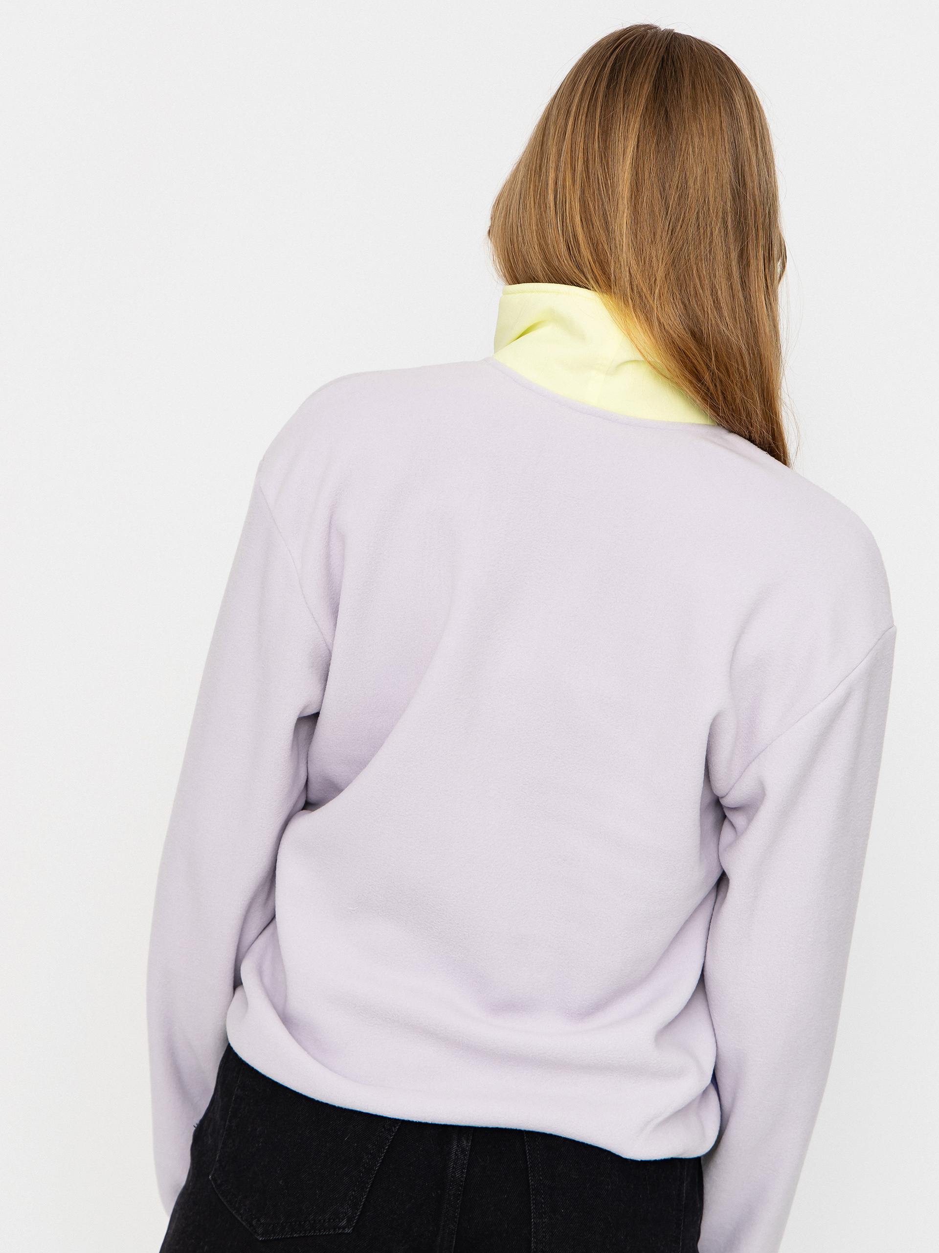 Damski Polar Columbia Sequoia Grove 1/2 Zip (lavender pearl/stormwatch/citron haze)