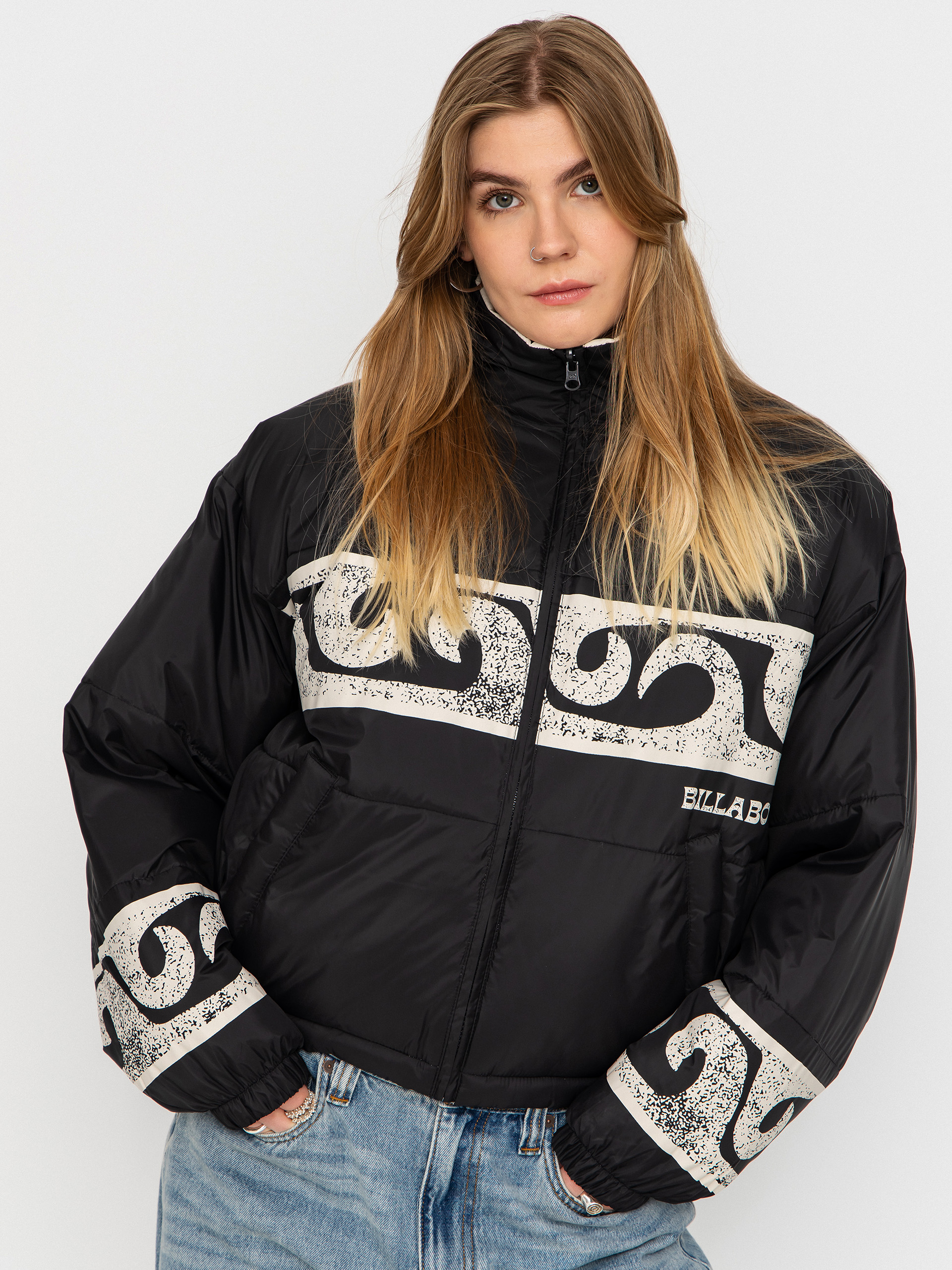 Kurtka Billabong Cozy Puffer Wmn (black pebble)