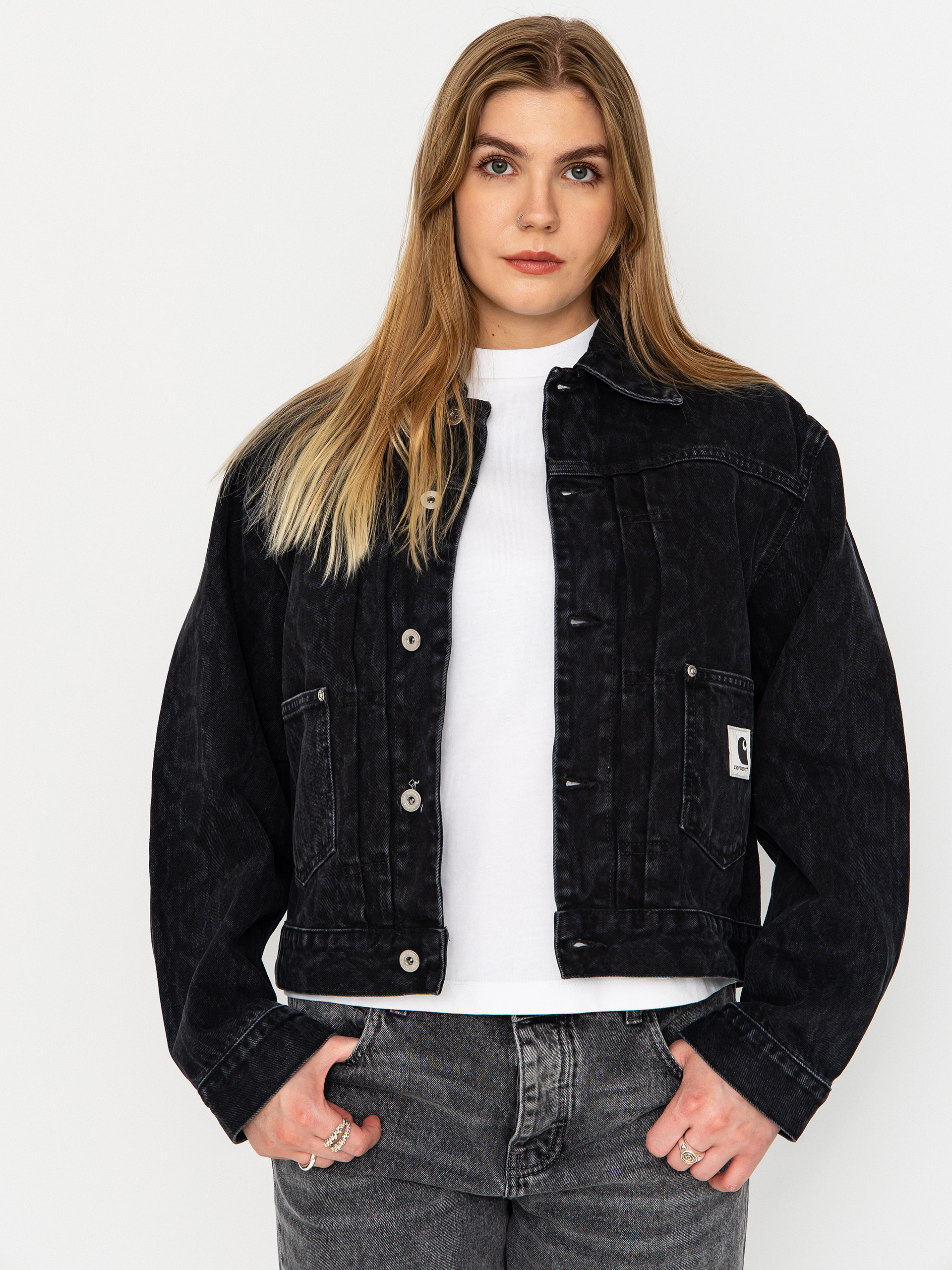 Kurtka Carhartt WIP Belmar Wmn (snake camo/black)