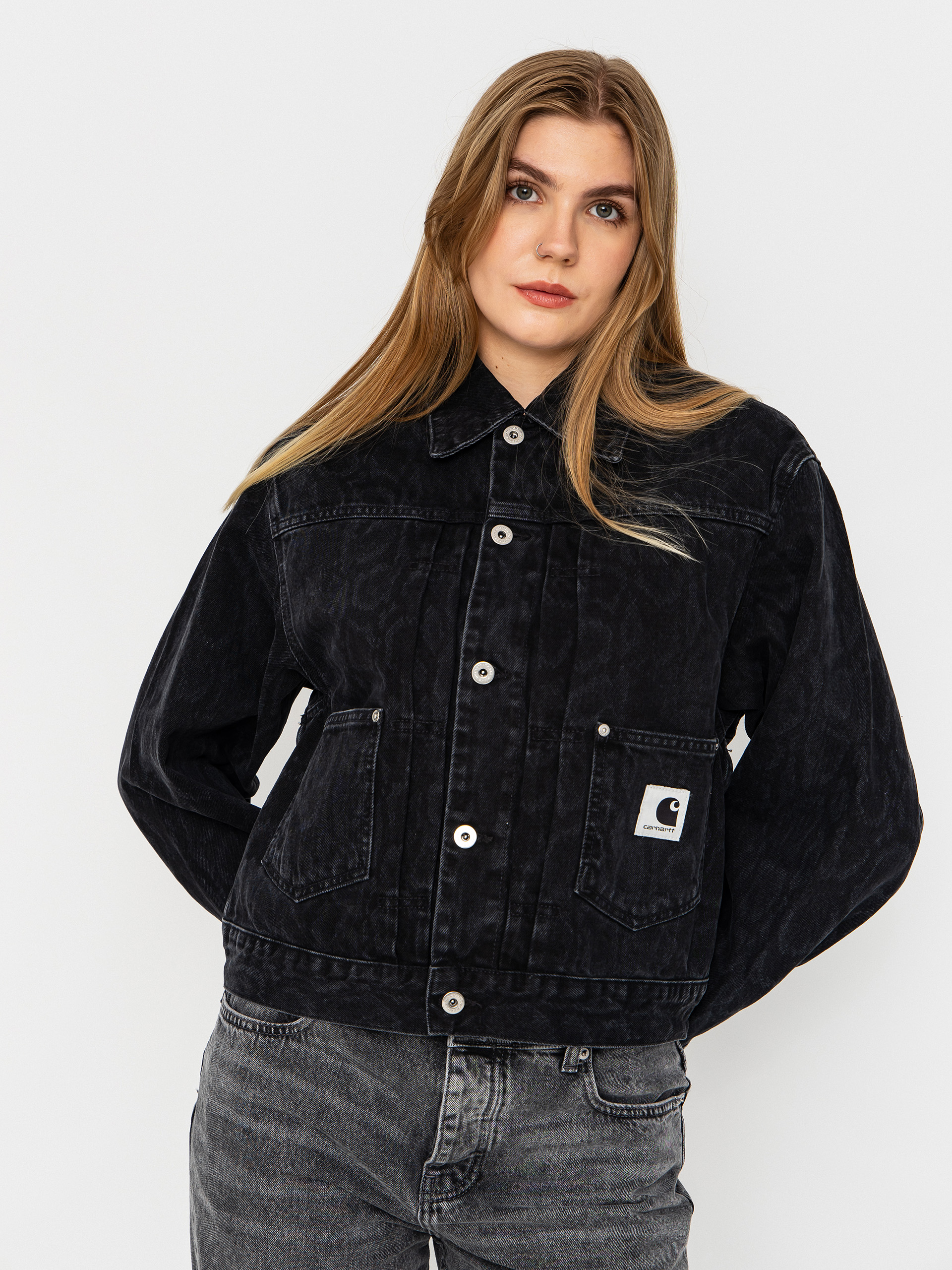 Kurtka Carhartt WIP Belmar Wmn (snake camo/black)