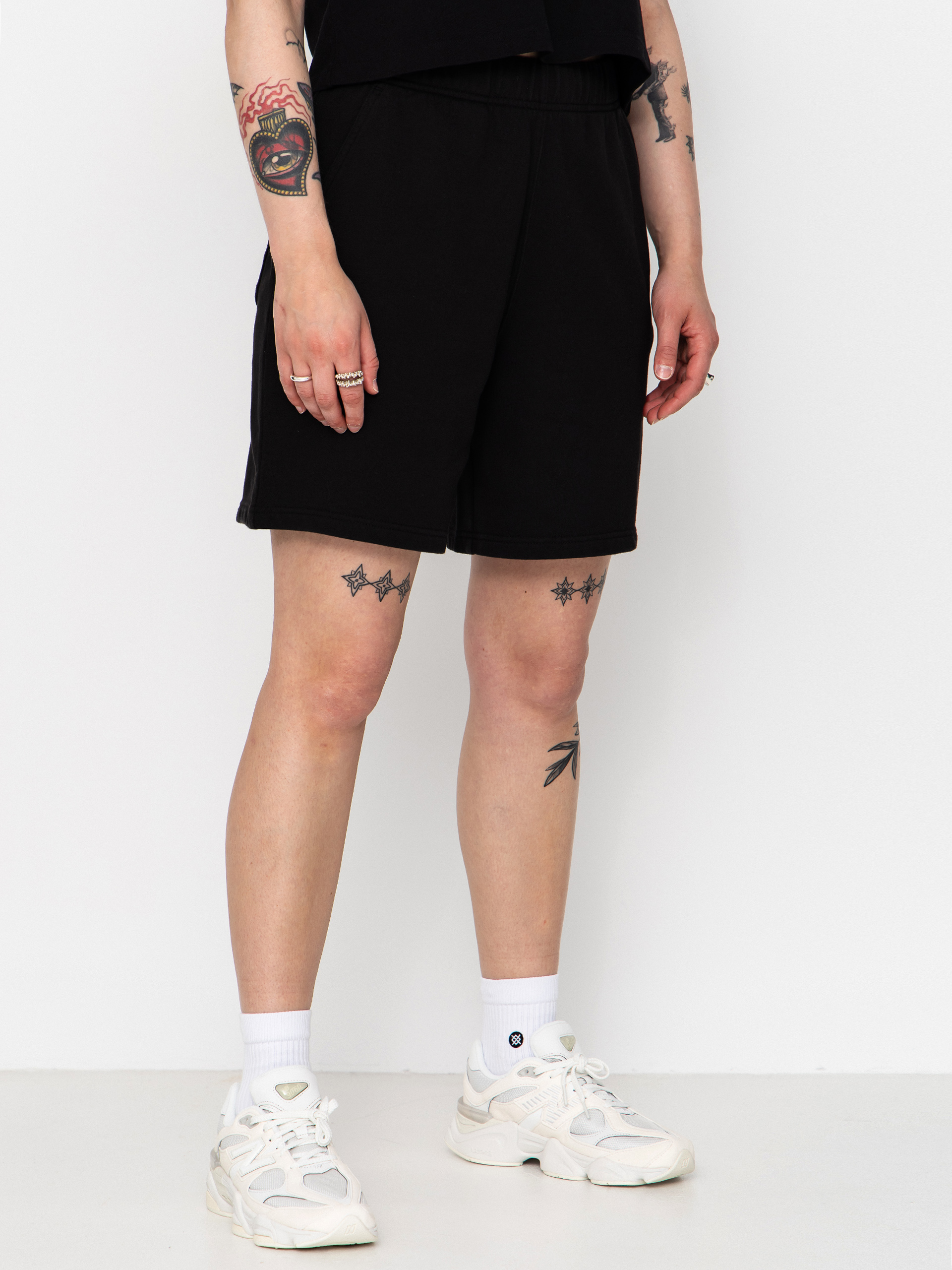 Szorty Carhartt WIP Brenta Wmn (black/white)