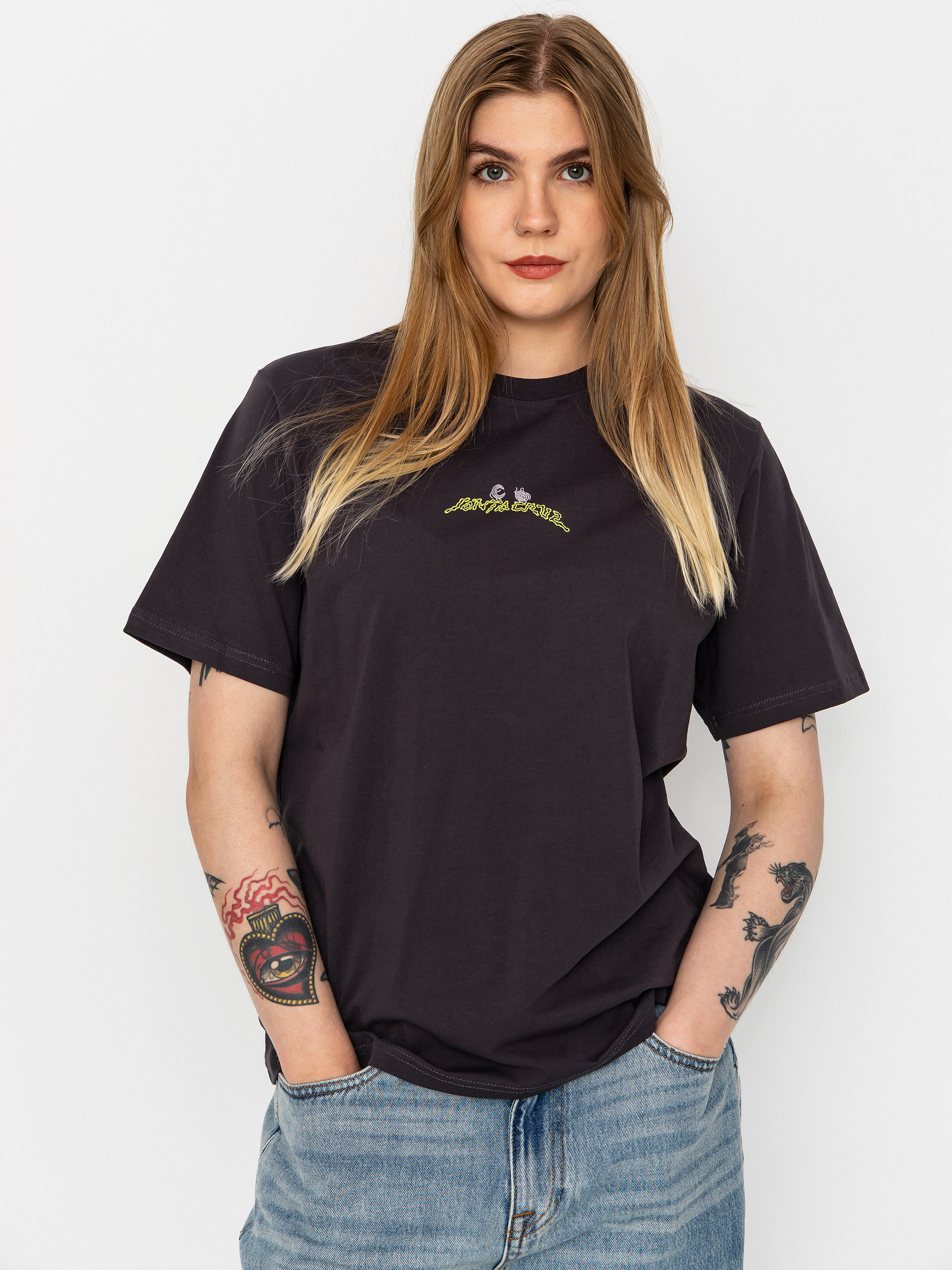 T-shirt Santa Cruz Natural Bridges Wmn (black wash)