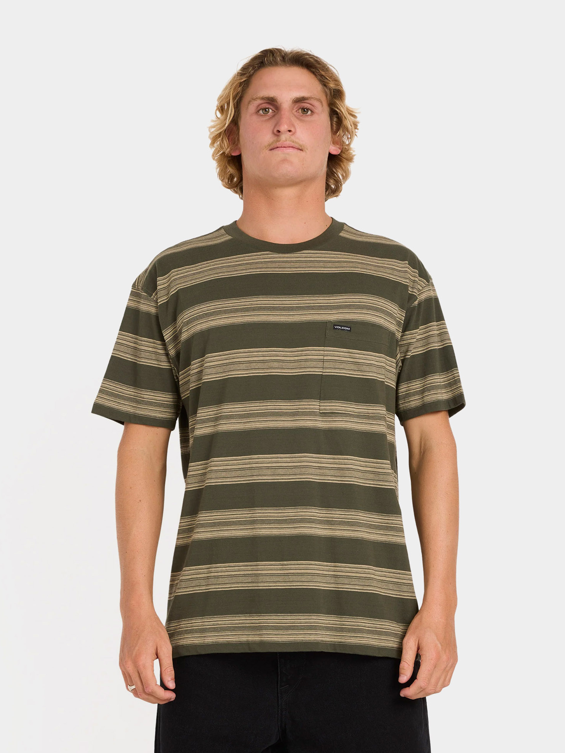 T-shirt Volcom Twilight Crew (squadron green)