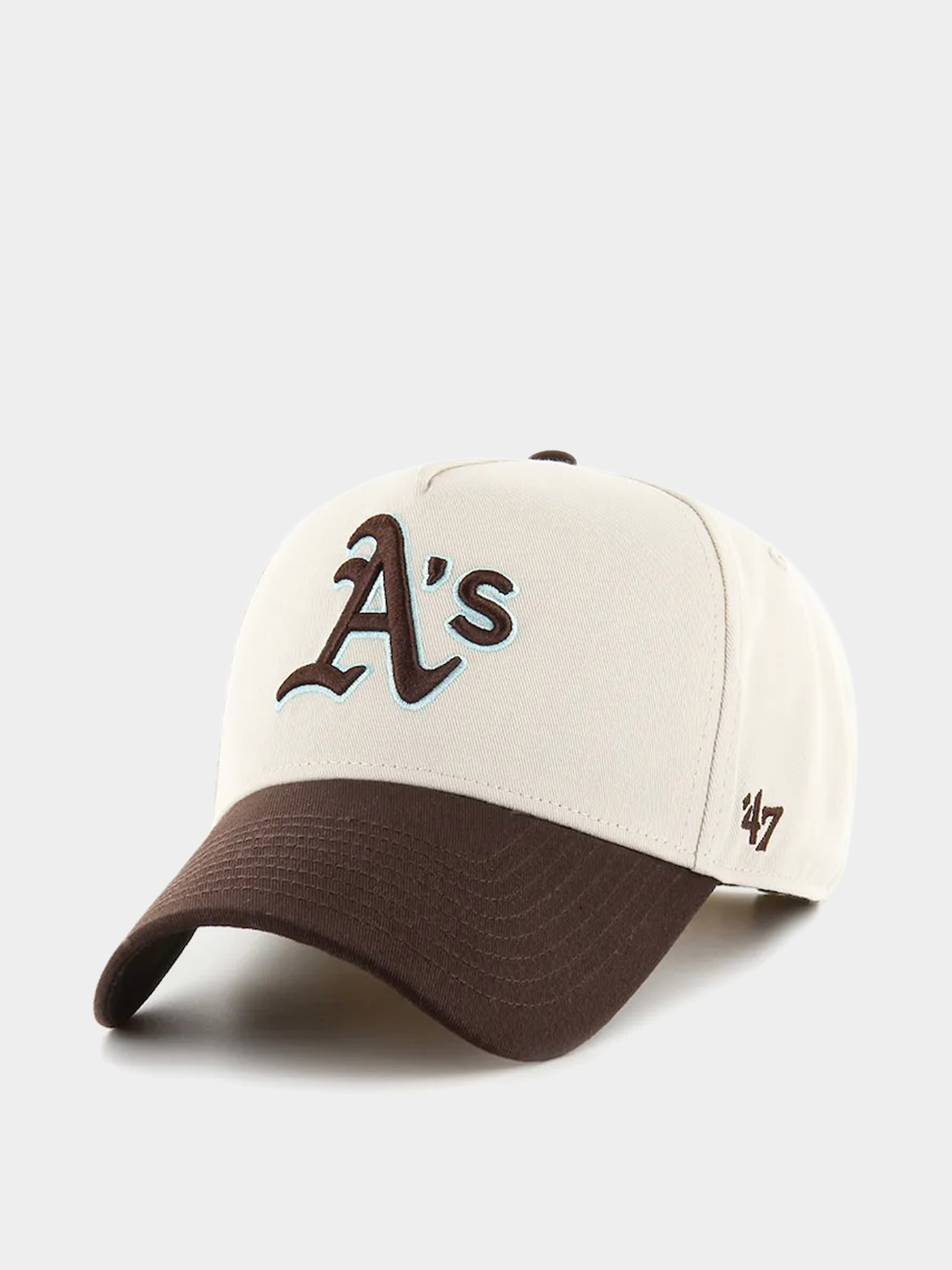 Czapka z daszkiem 47 Brand MLB Athletics Sure Shot Cotton MVP (bone)
