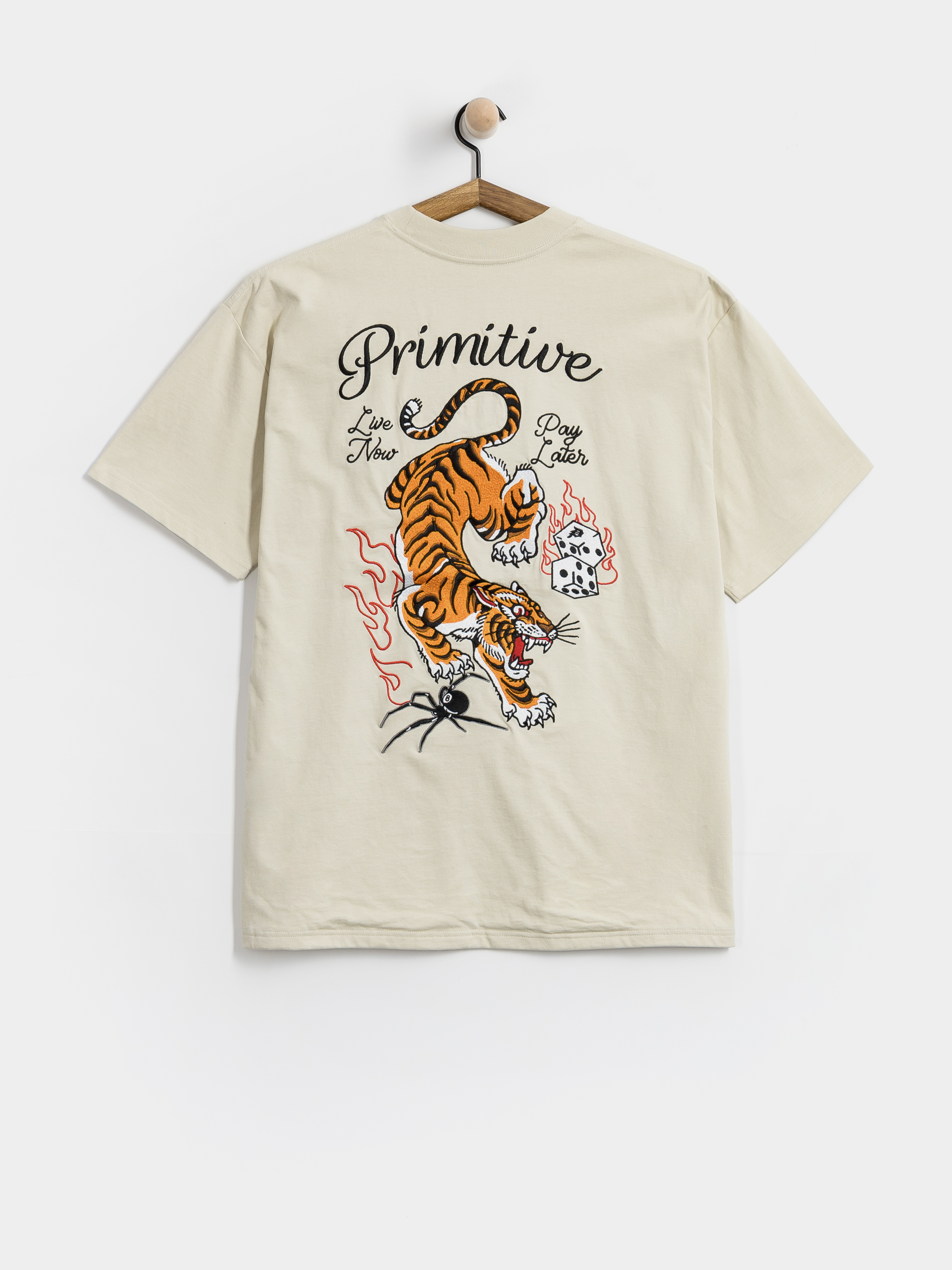 T-shirt Primitive Big City (cream)