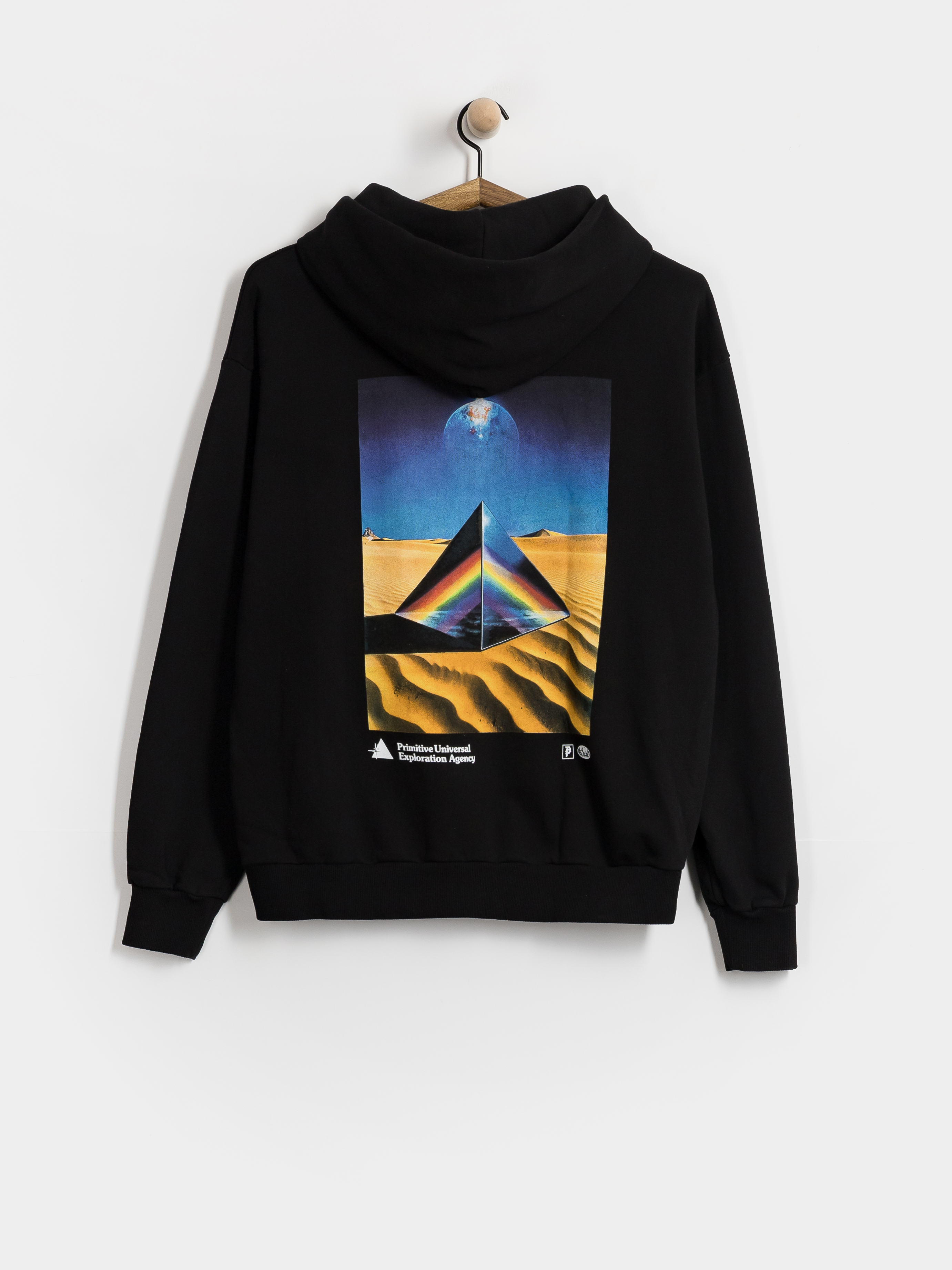 Bluza z kapturem Primitive Agency HD (black)