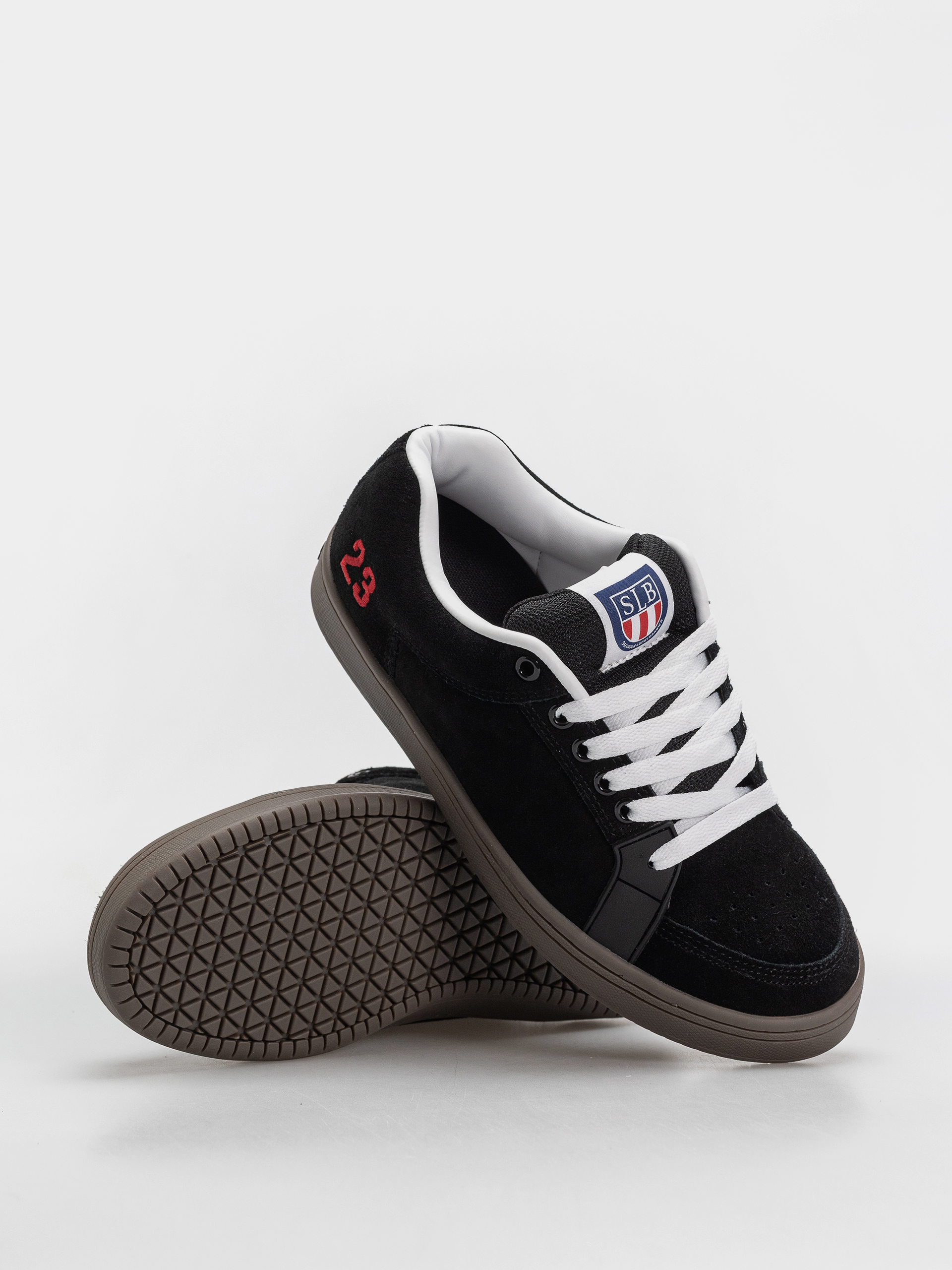 Buty Etnies Sal (black/white/red)