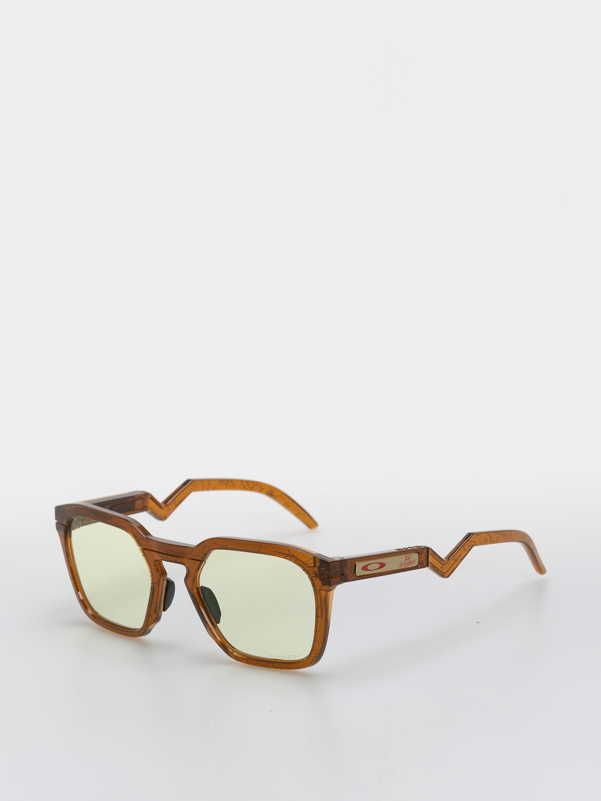 Okulary przeciwsłoneczne Oakley Hstn Sq (100t dark amber/prizm gaming)