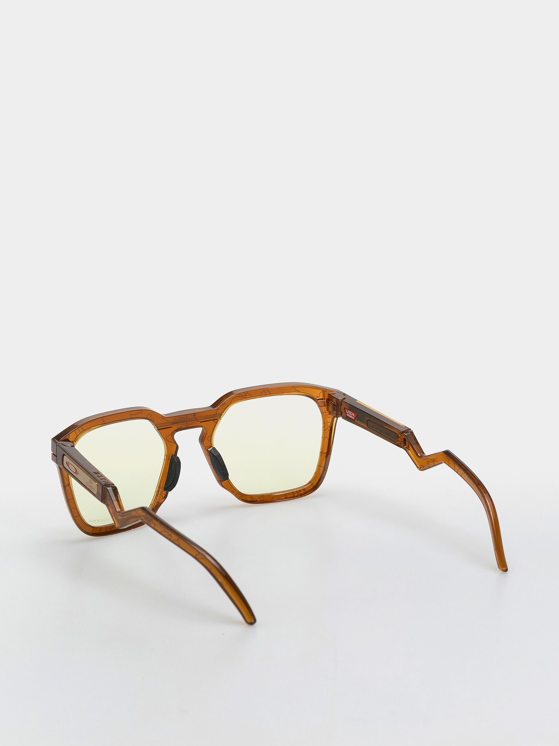 Okulary przeciwsłoneczne Oakley Hstn Sq (100t dark amber/prizm gaming)