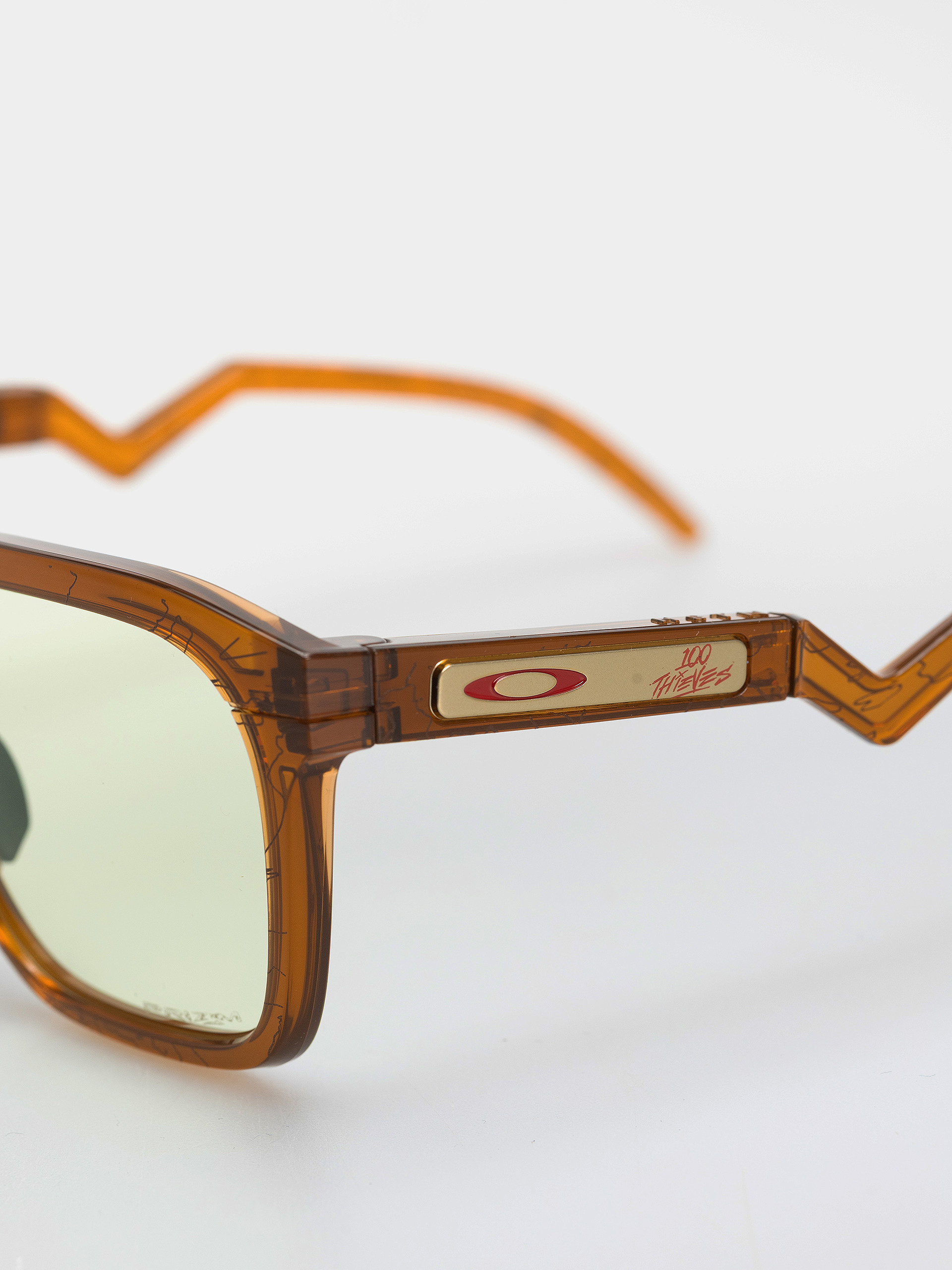 Okulary przeciwsłoneczne Oakley Hstn Sq (100t dark amber/prizm gaming)
