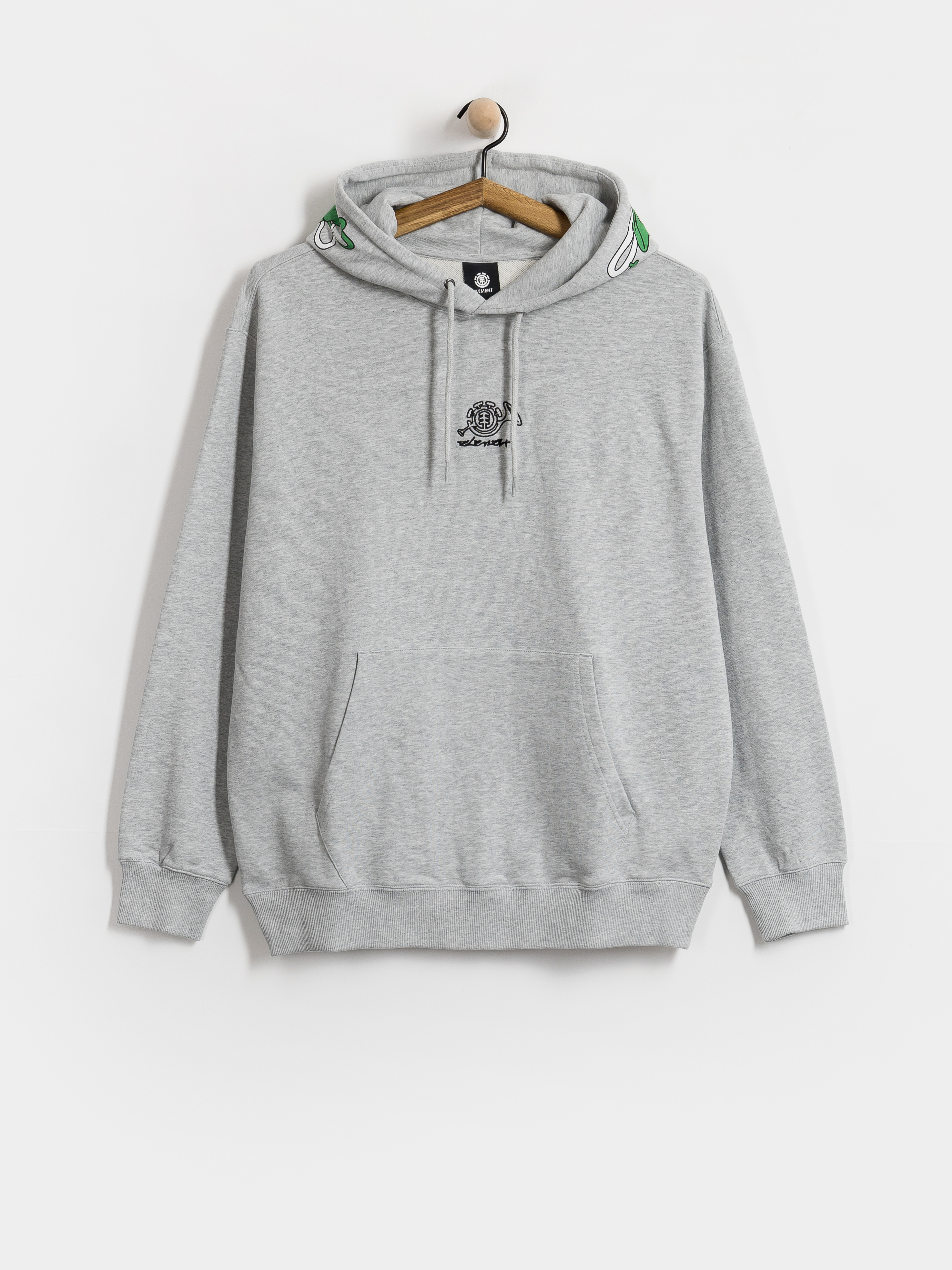 Bluza z kapturem Element Horn HD (mid grey heather)
