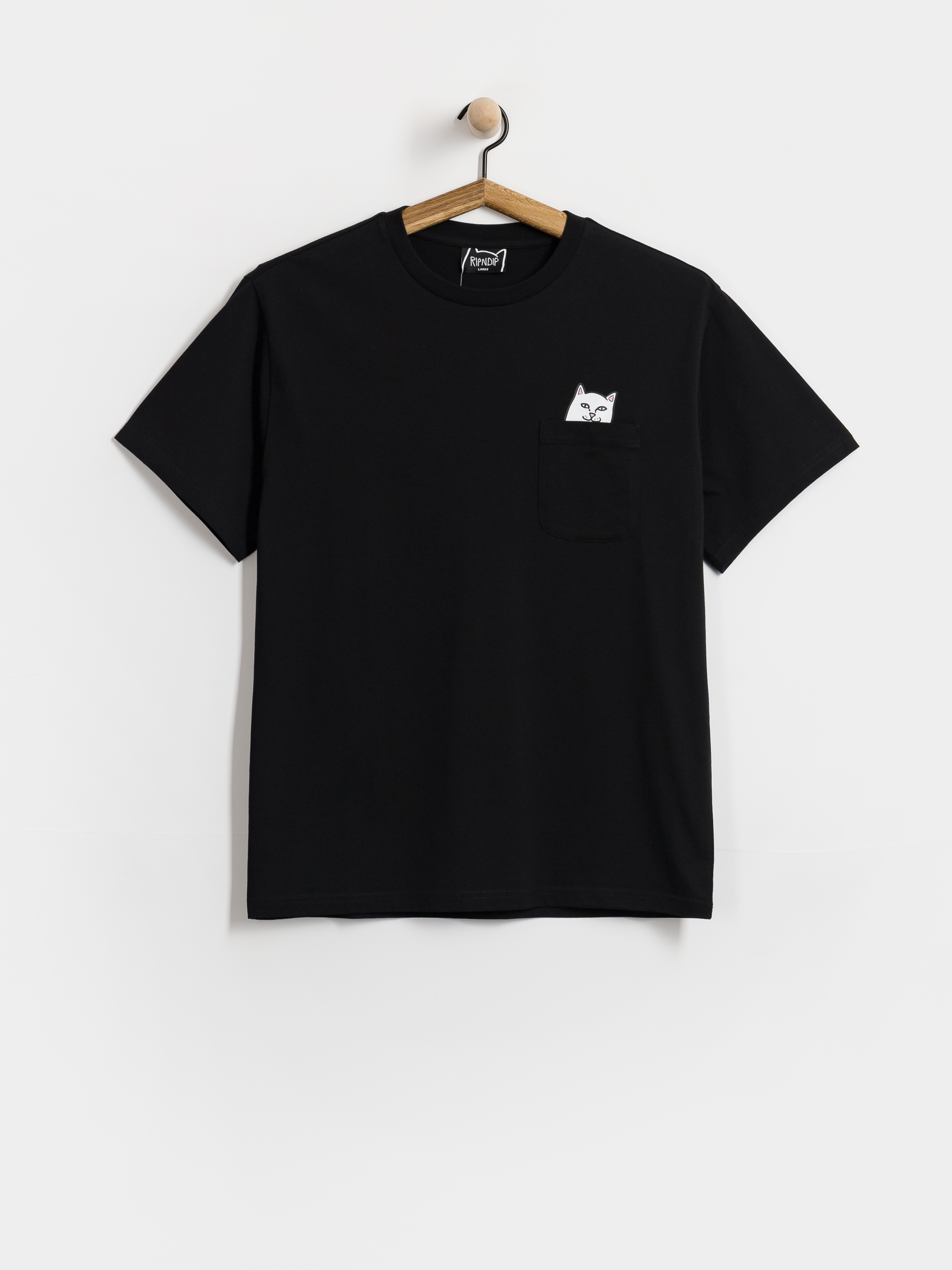T-shirt RipNDip Incepted Pocket (black)