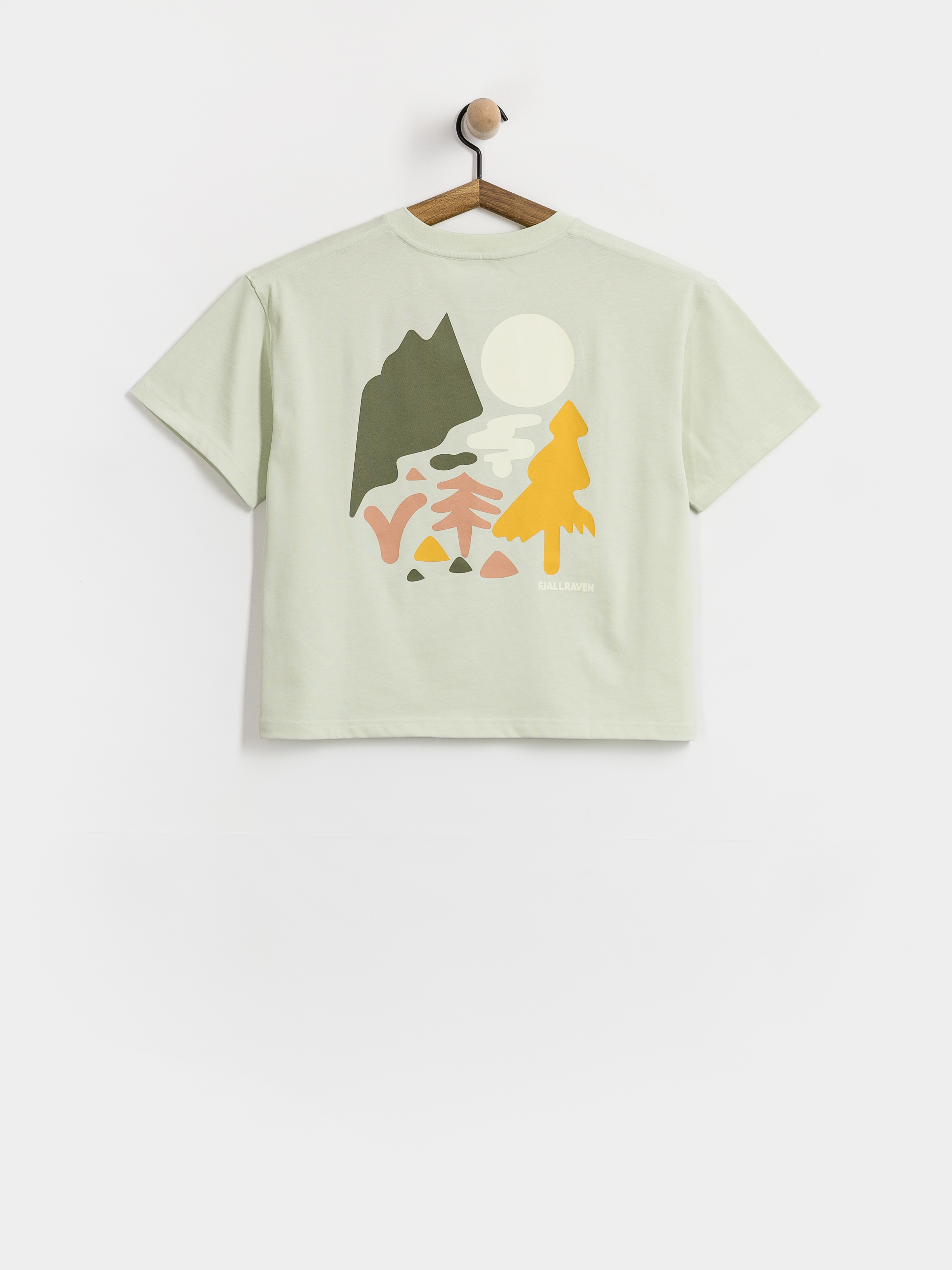 T-shirt Fjallraven Forest Walk Wmn (soft jade)