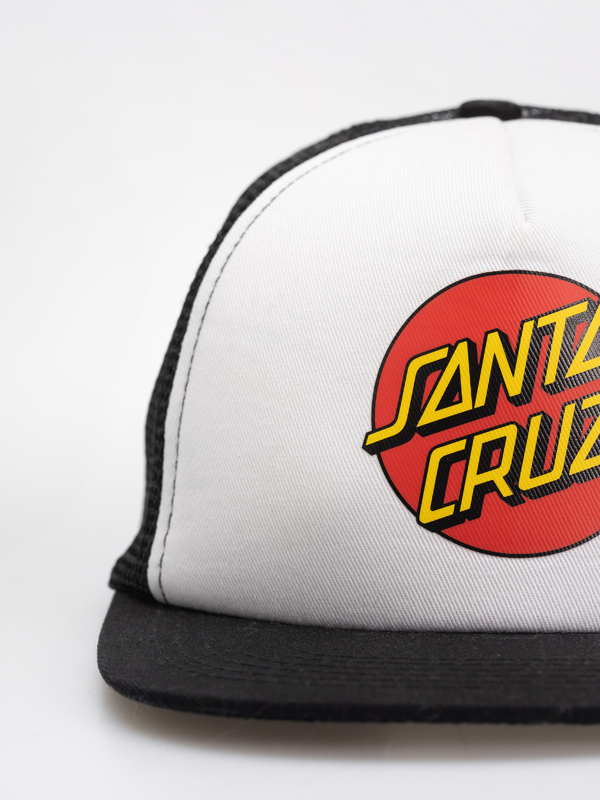 Czapka z daszkiem Santa Cruz Classic Dot JR (white/black)
