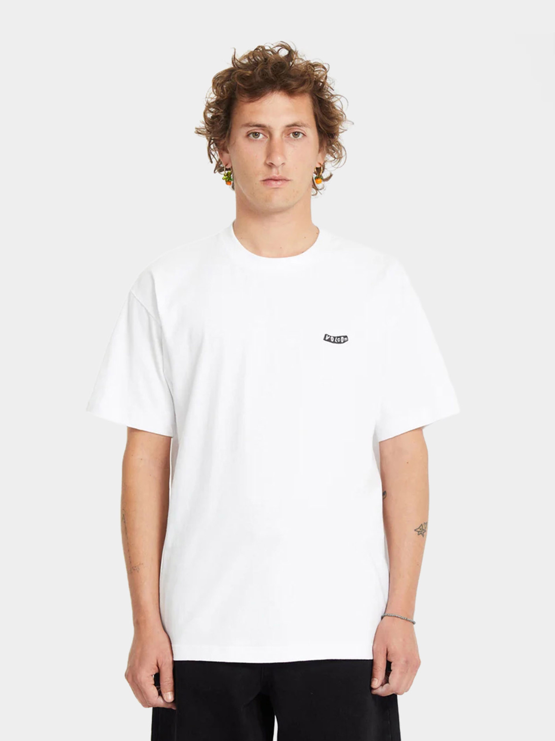 T-shirt Volcom Pistol Stone Lse (white)
