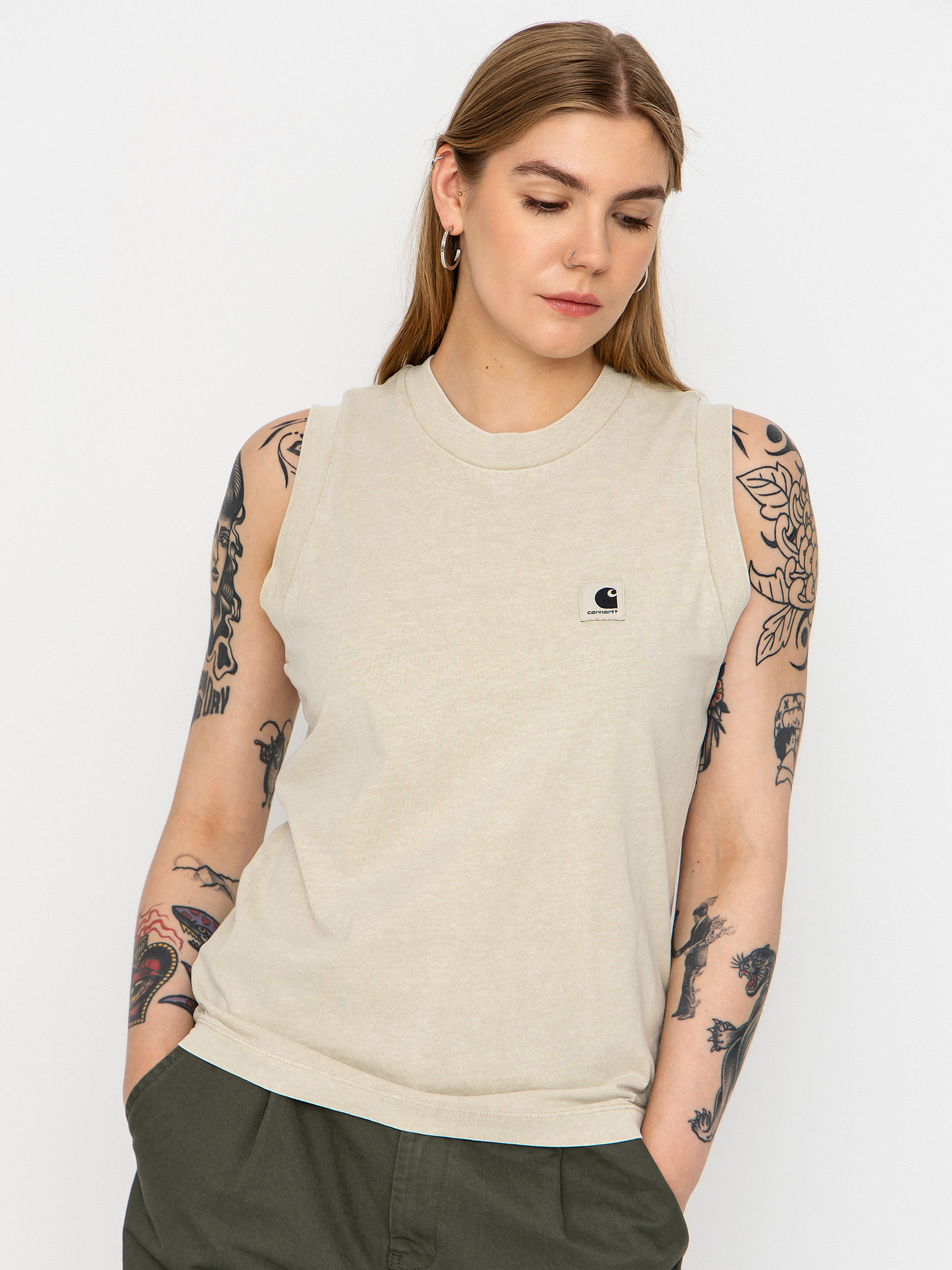 Koszulka Carhartt WIP Nelson Wmn (stone)