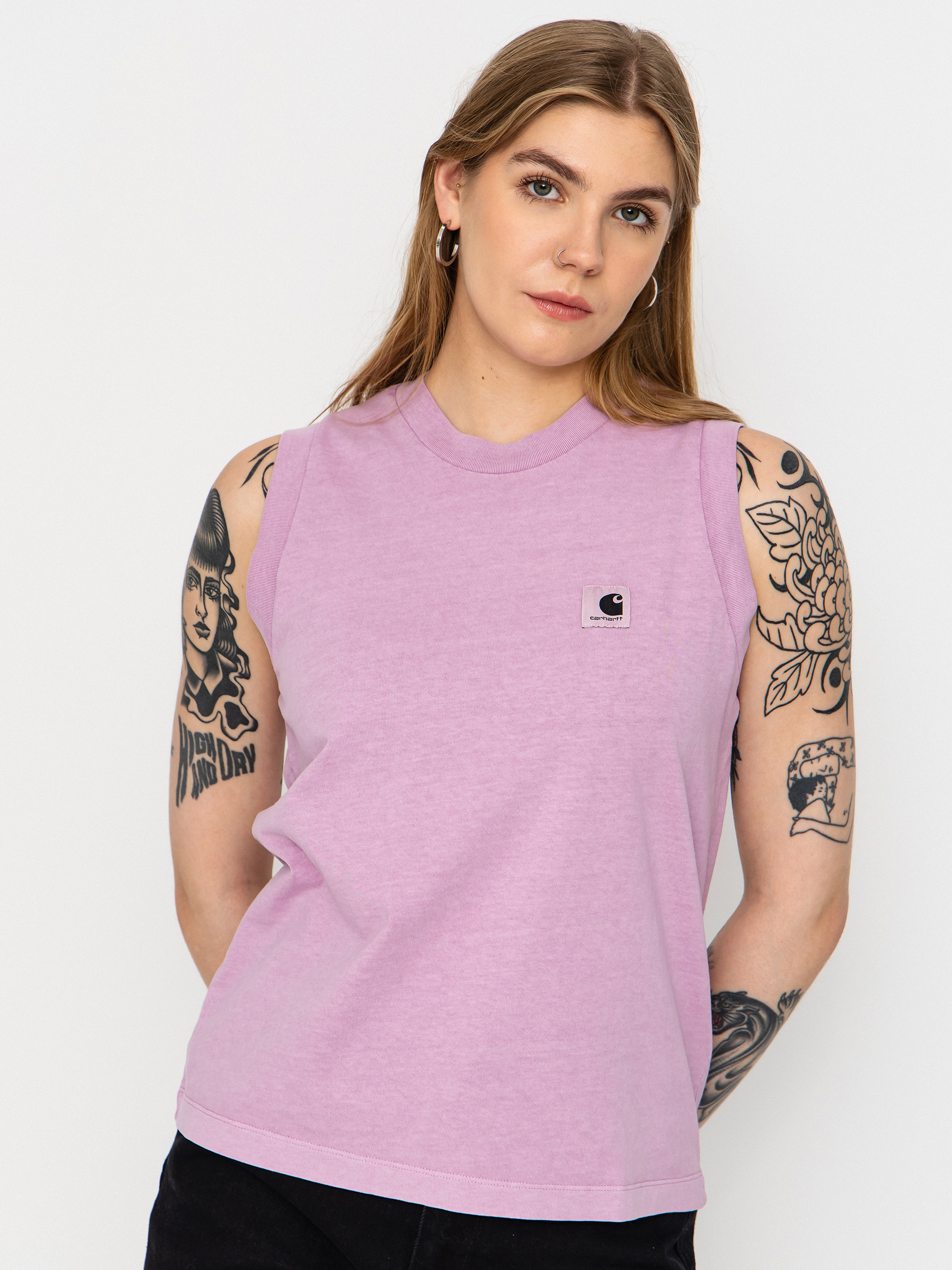 Koszulka Carhartt WIP Nelson Wmn (gentle purple)