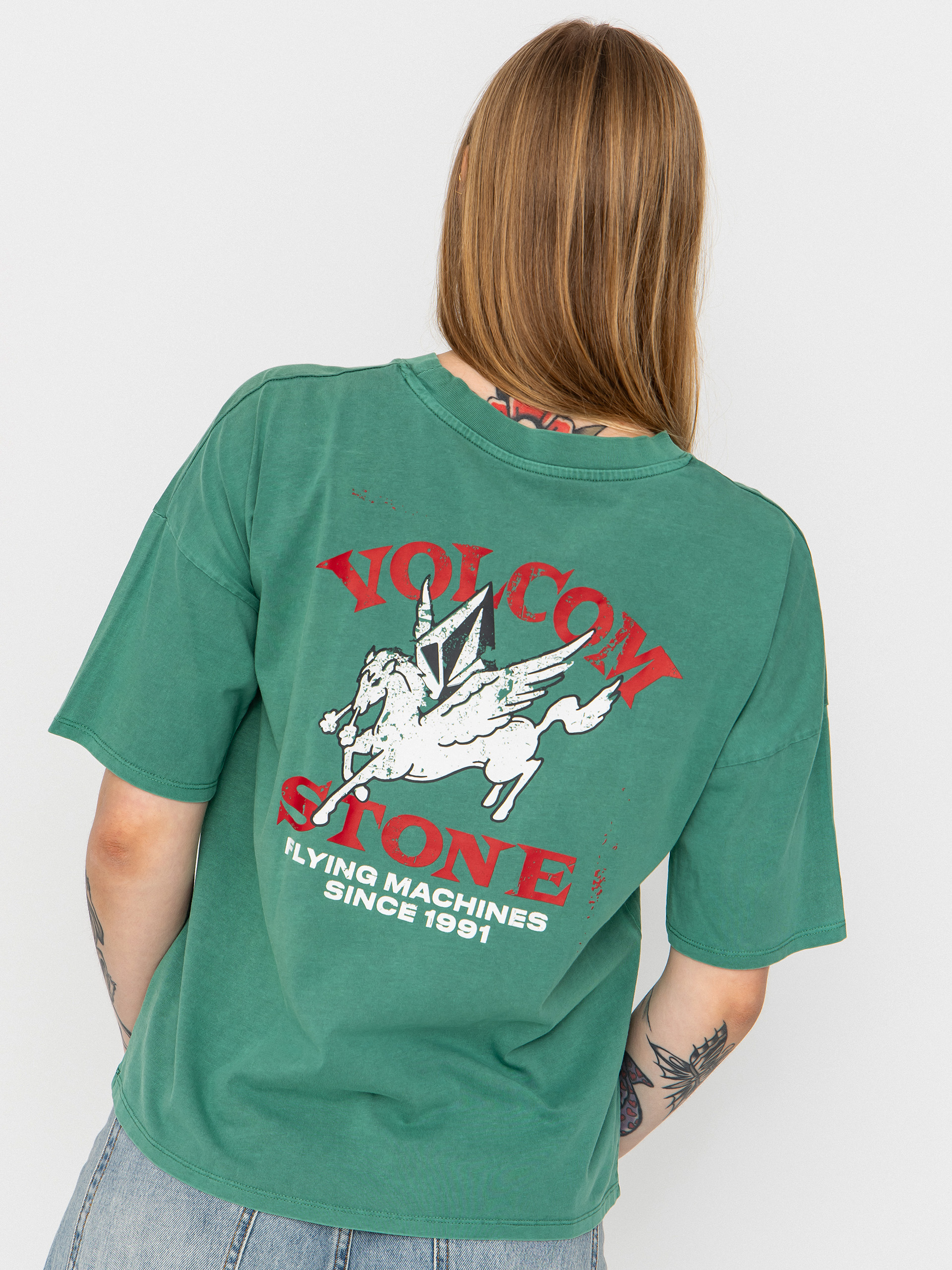 T-shirt Volcom Voltrip Wmn (evergreen)