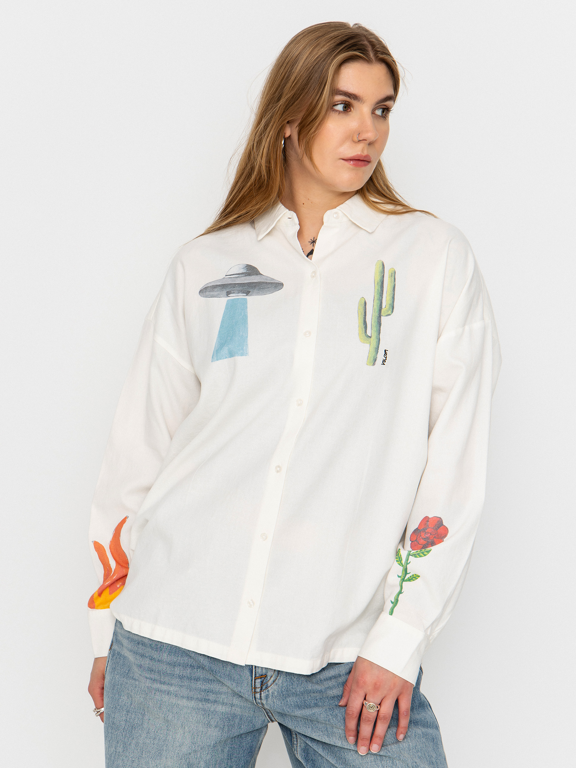 Koszula Volcom Fa Mickey Mason Wmn