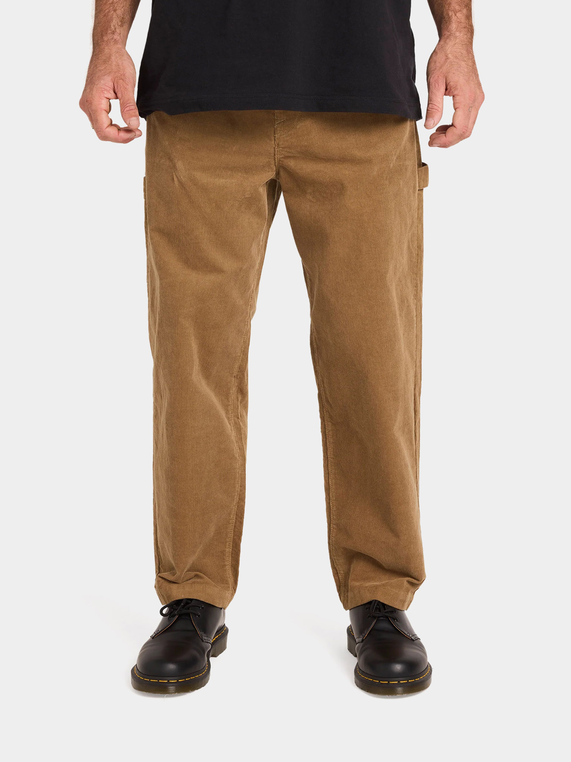 Spodnie Volcom Kraftsman Cord (dark khaki)