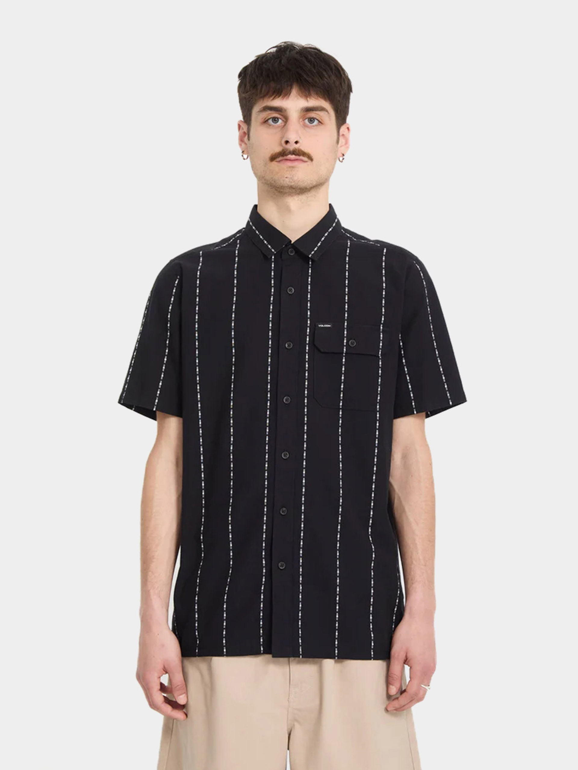 Koszula Volcom Whitworth (gloss black)