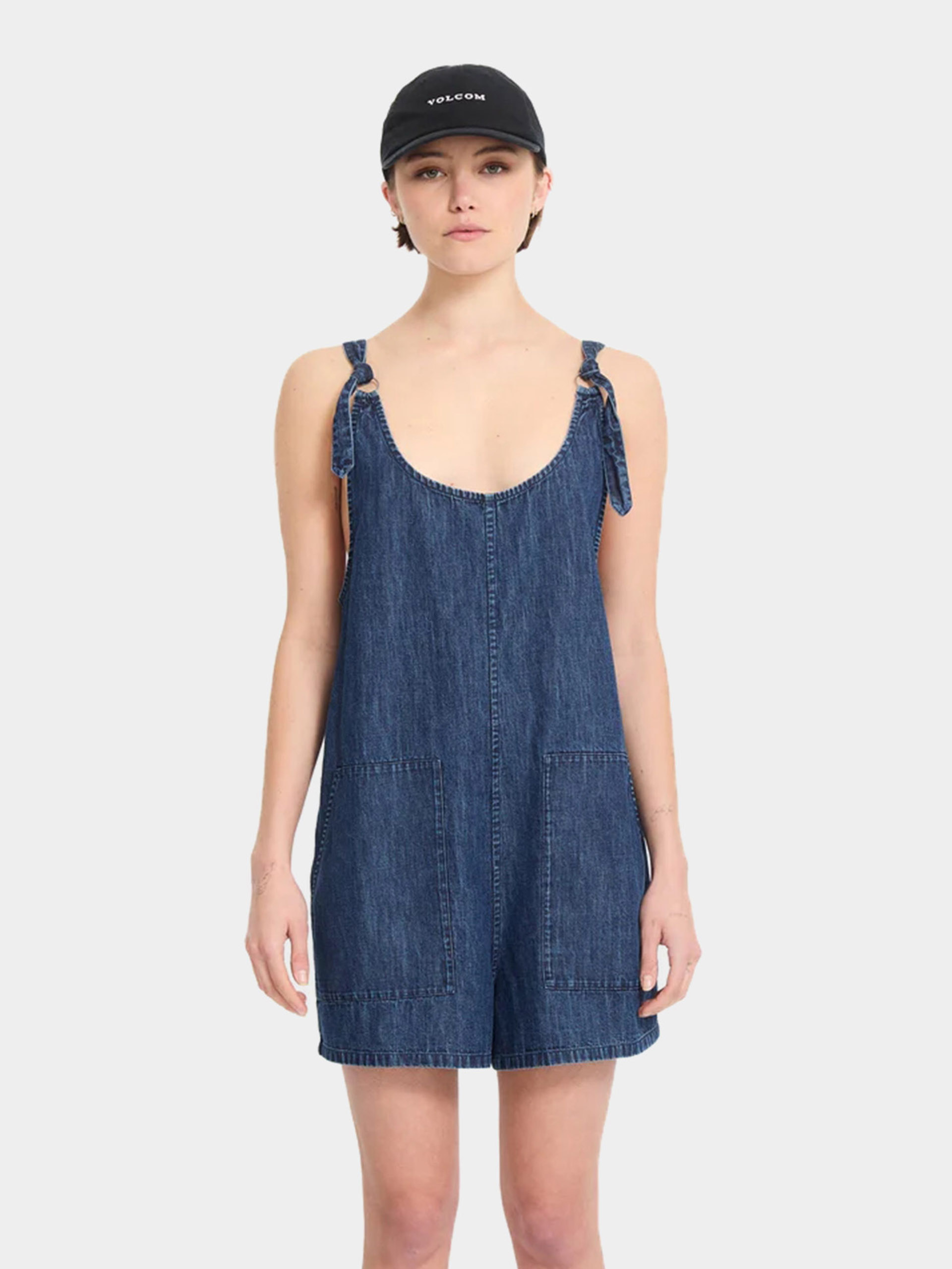 Damski Kombinezon Volcom Lived In Short Rompr (deja blue)