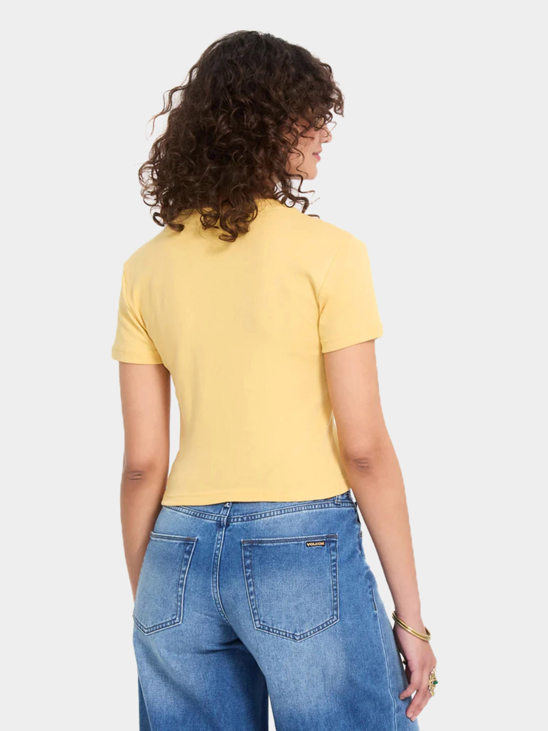 T-shirt Volcom Volcomstone Tight Crop Wmn (sunburst)
