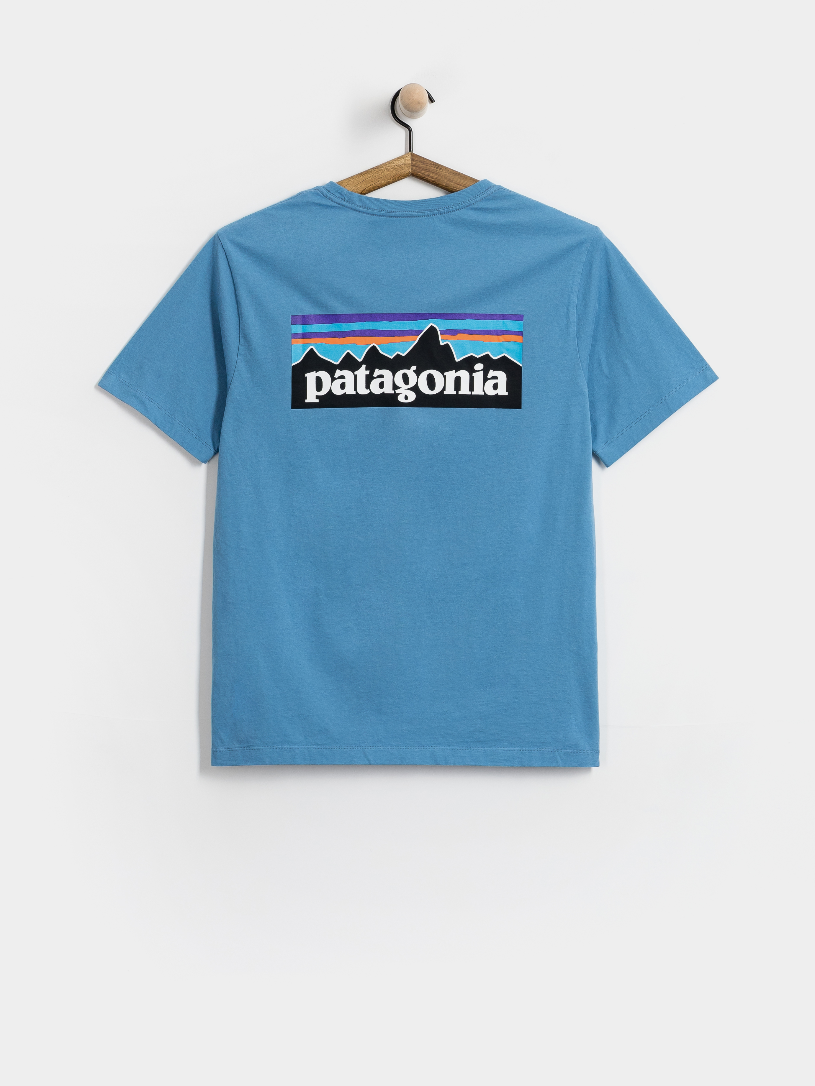T-shirt Patagonia P 6 Logo (shore blue)