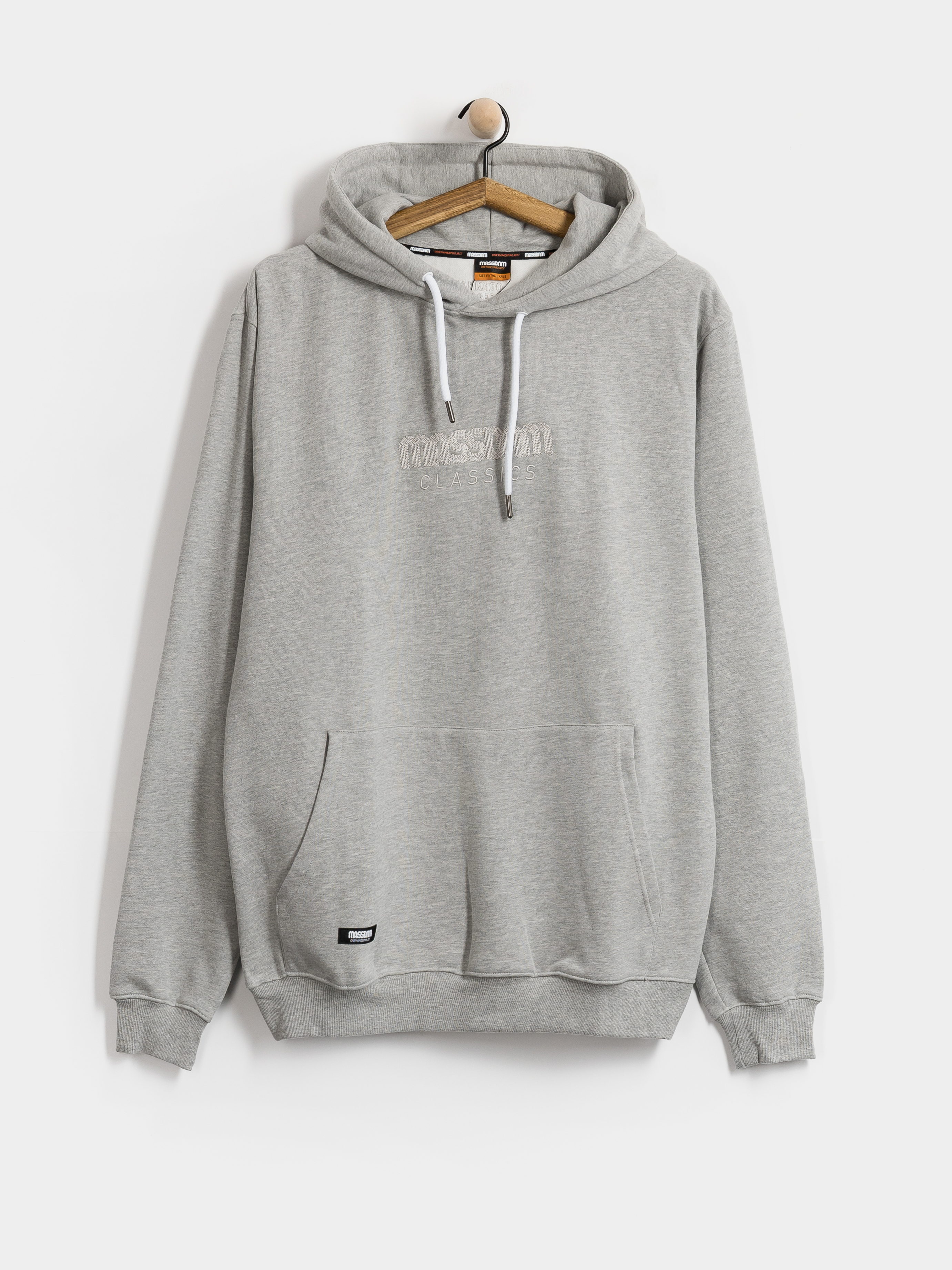 Bluza z kapturem MassDnm Classics Light HD (light heather grey)