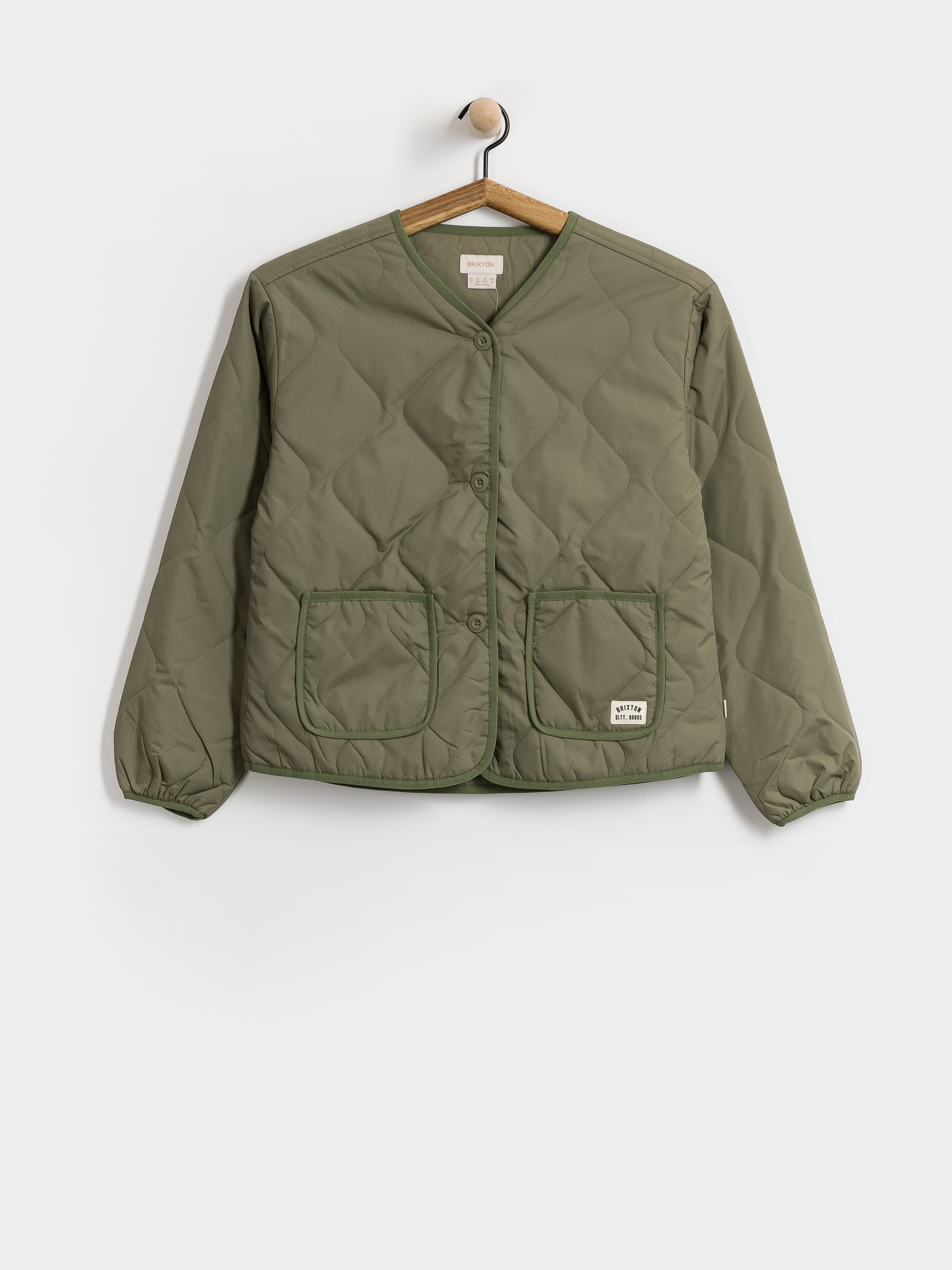Kurtka Brixton Delilah Quilted Wmn (olive surplus)