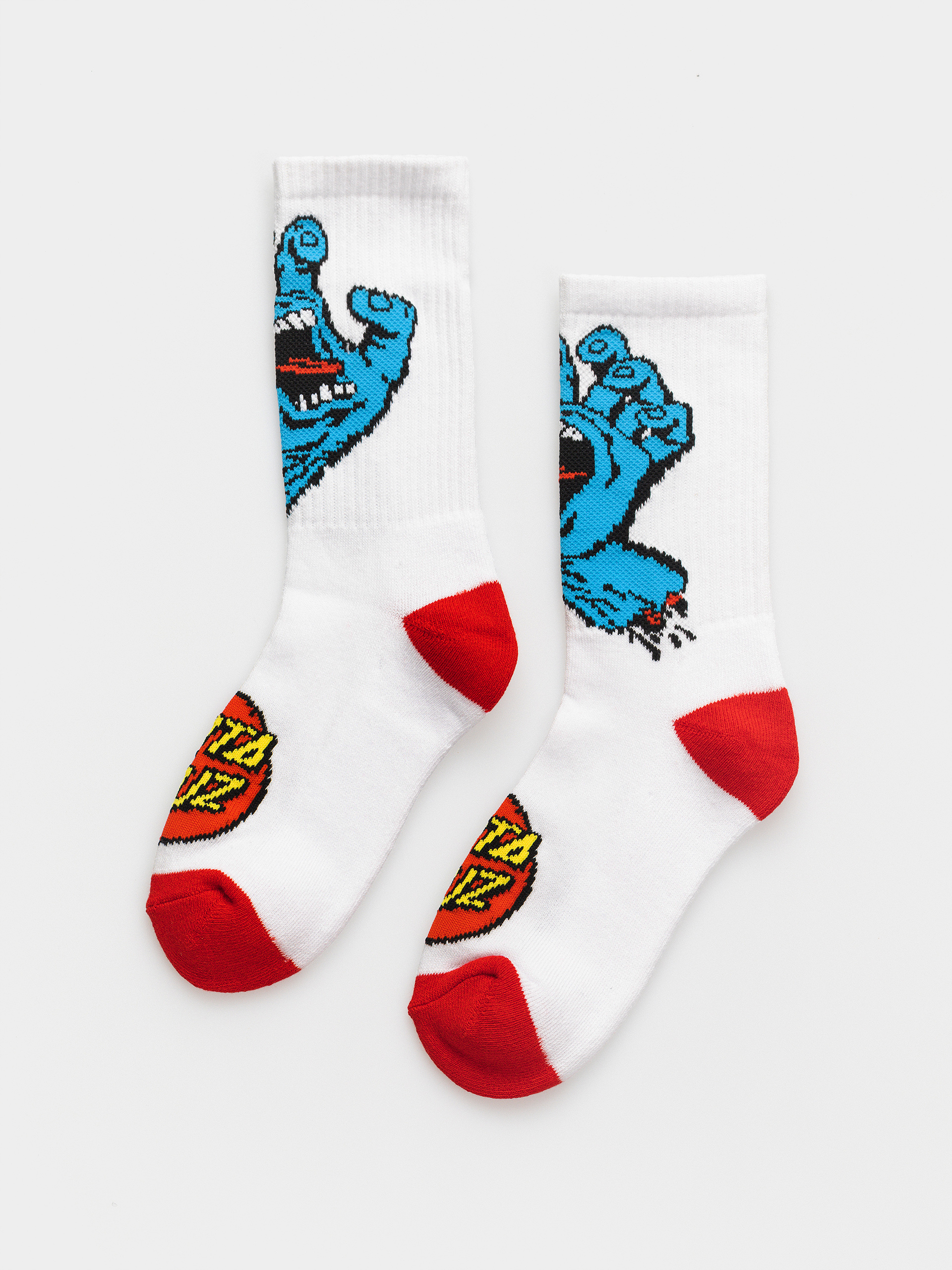 Skarpetki Santa Cruz Screaming Hand JR (white)
