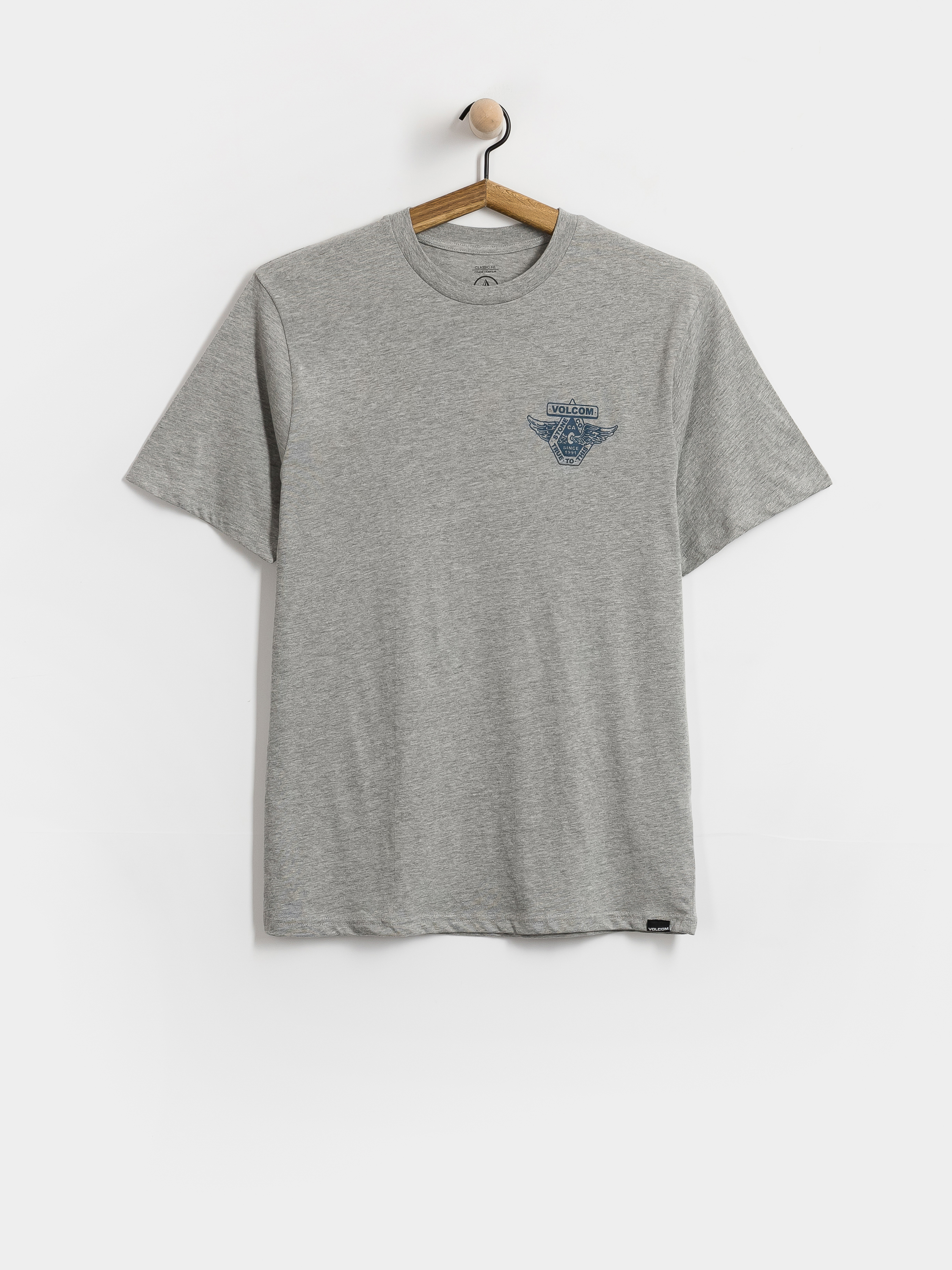 T-shirt Volcom Free Wheel Hth (heather grey)