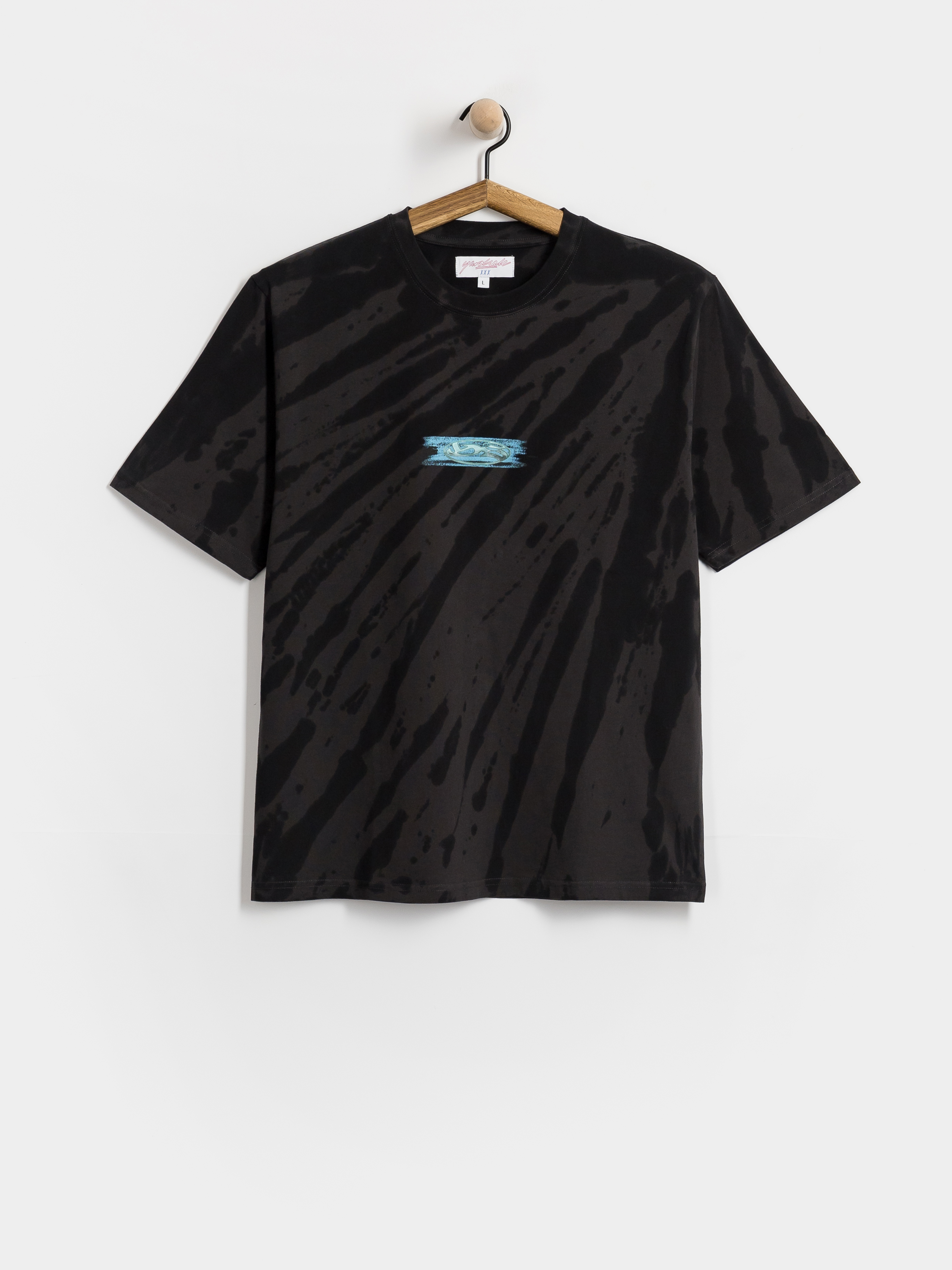 T-shirt Yardsale Tiedye Cool Waters (black)