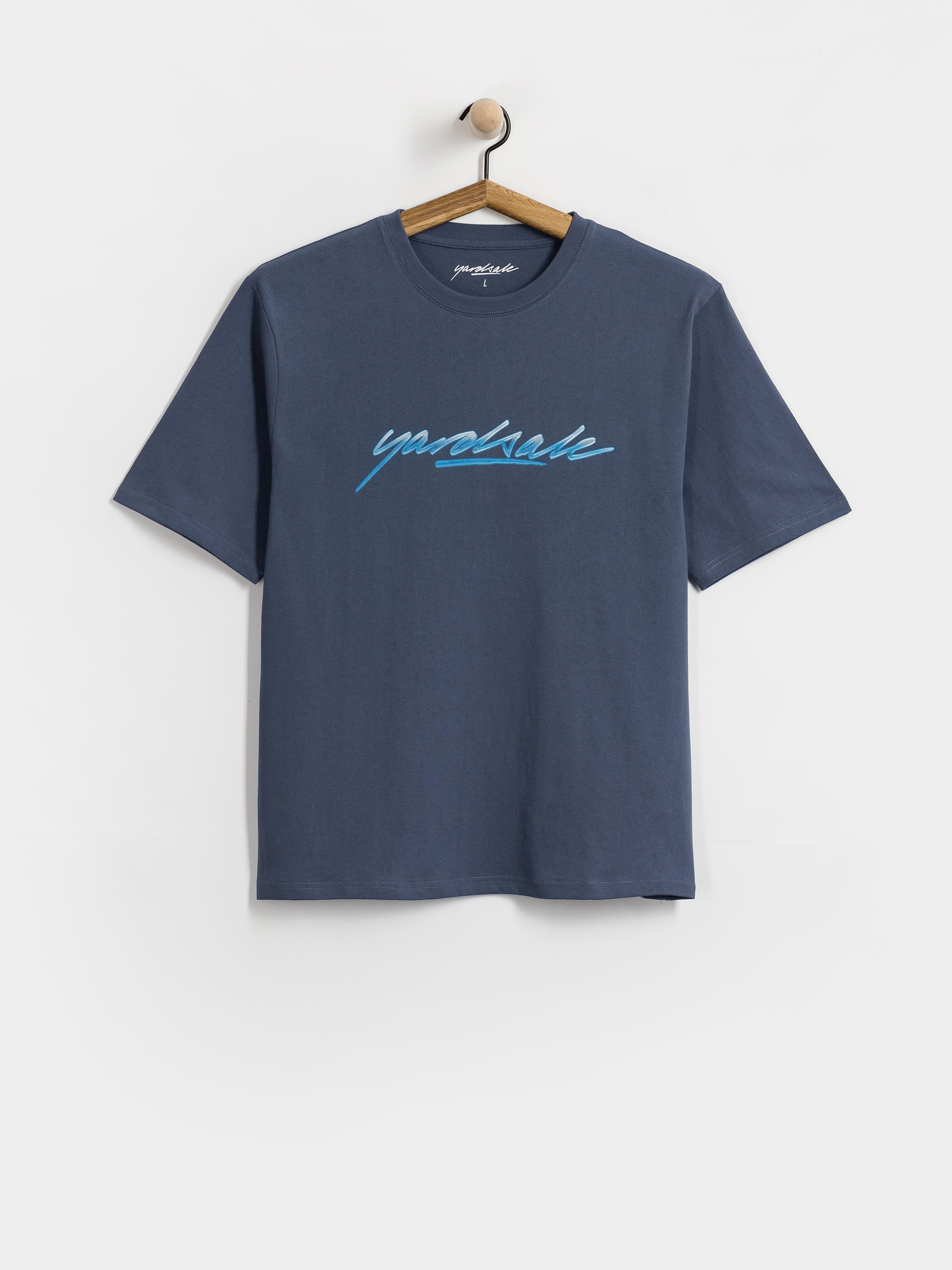 T-shirt Yardsale Washed Script (blue)