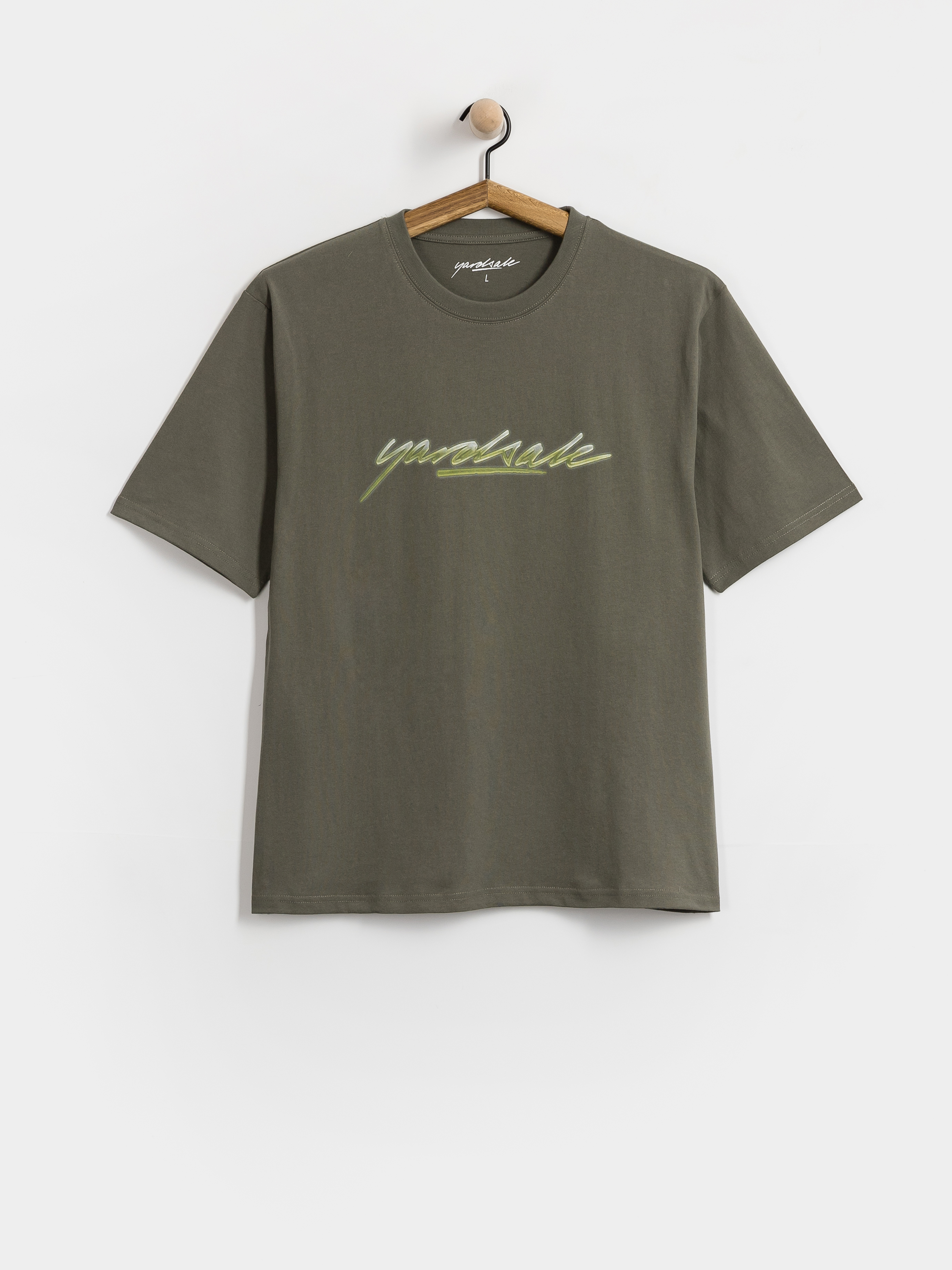 T-shirt Yardsale Washed Script (sand)
