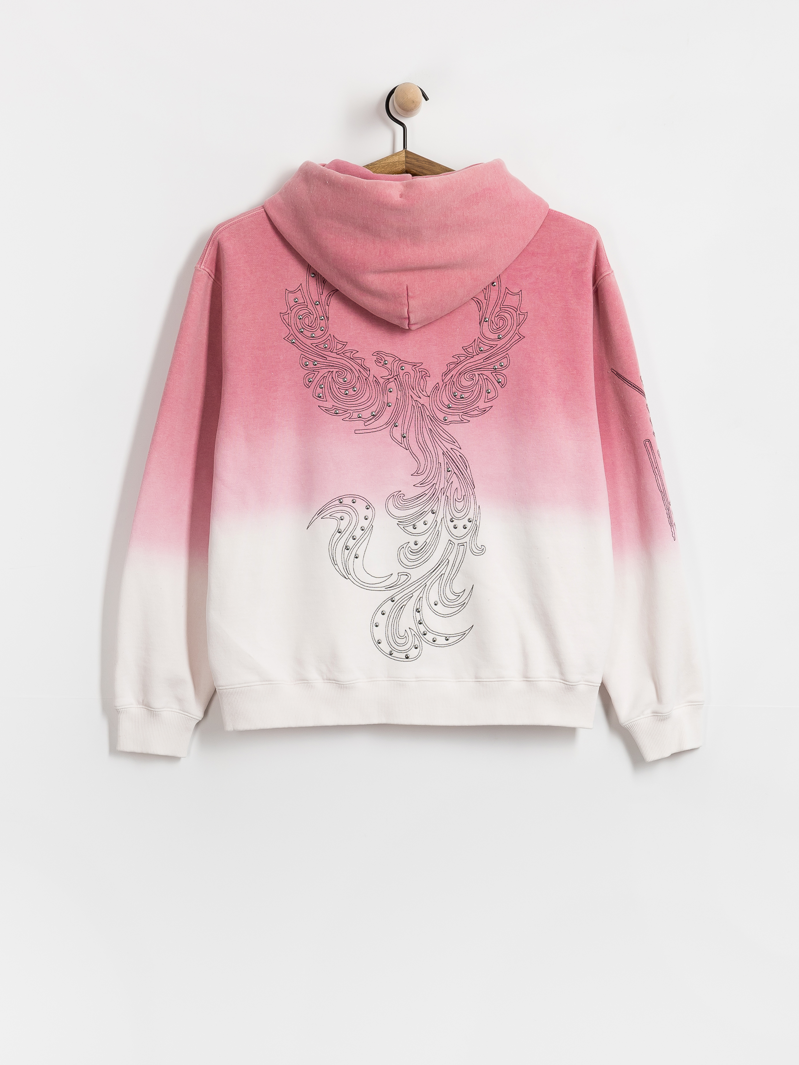 Bluza z kapturem Yardsale Ombre ZHD (pink)