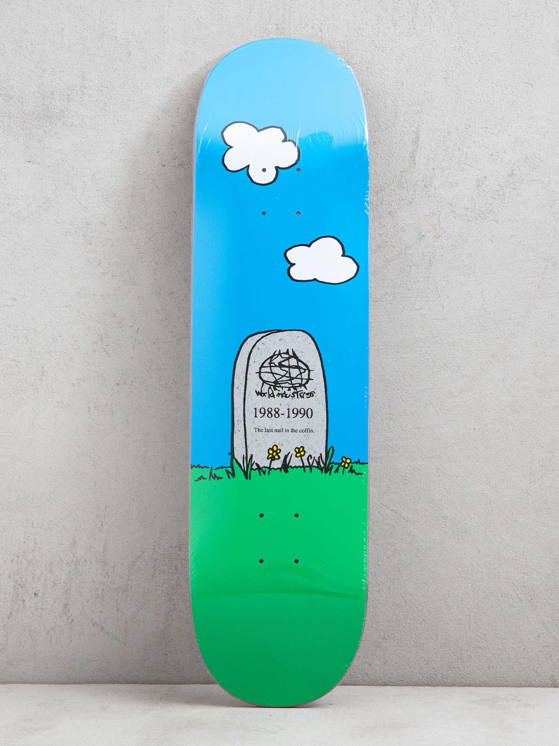 Deck World Industries Skateboarding is Dead Popsicle (blue/green)