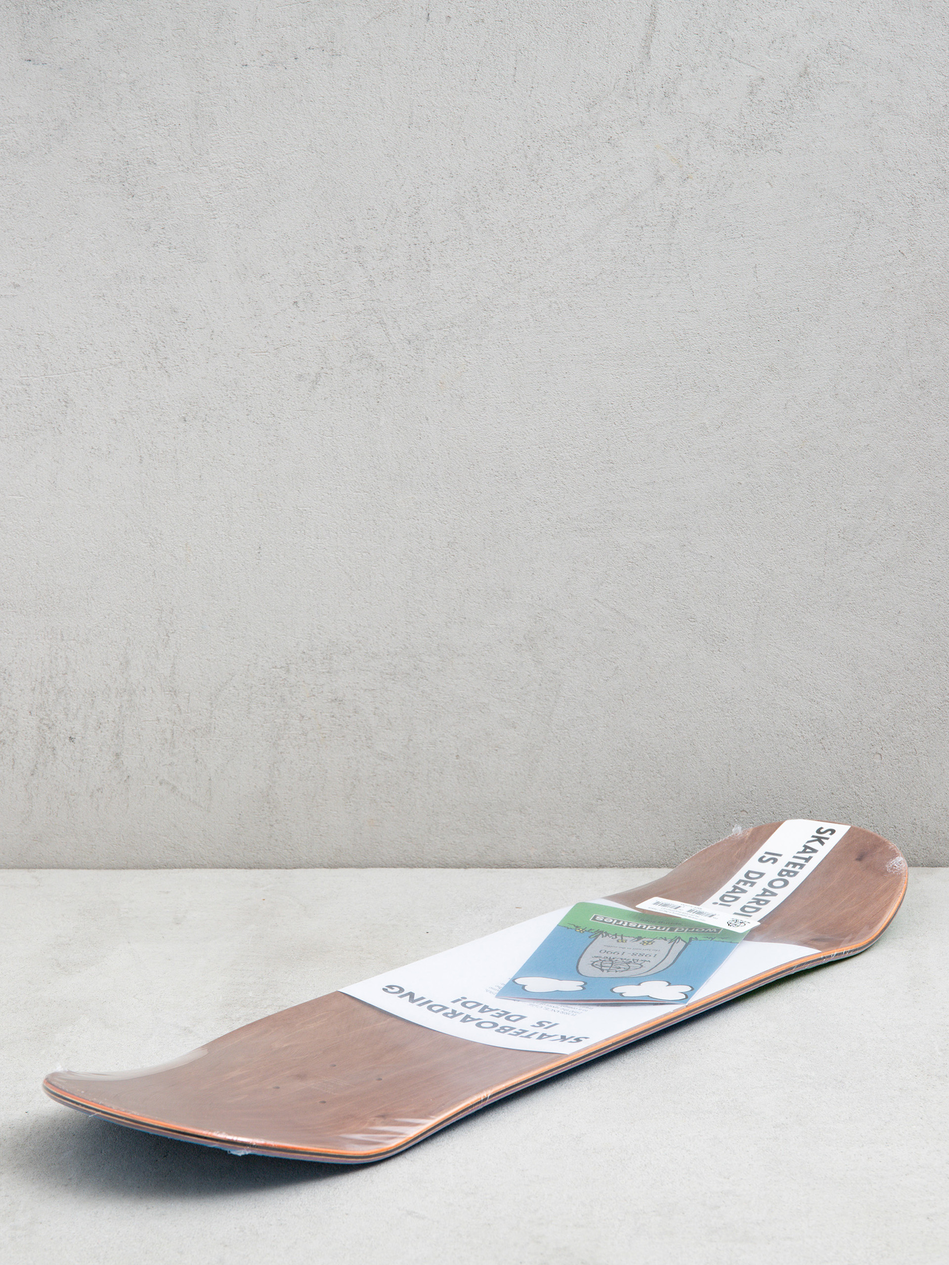 Deck World Industries Skateboarding is Dead Popsicle (blue/green)