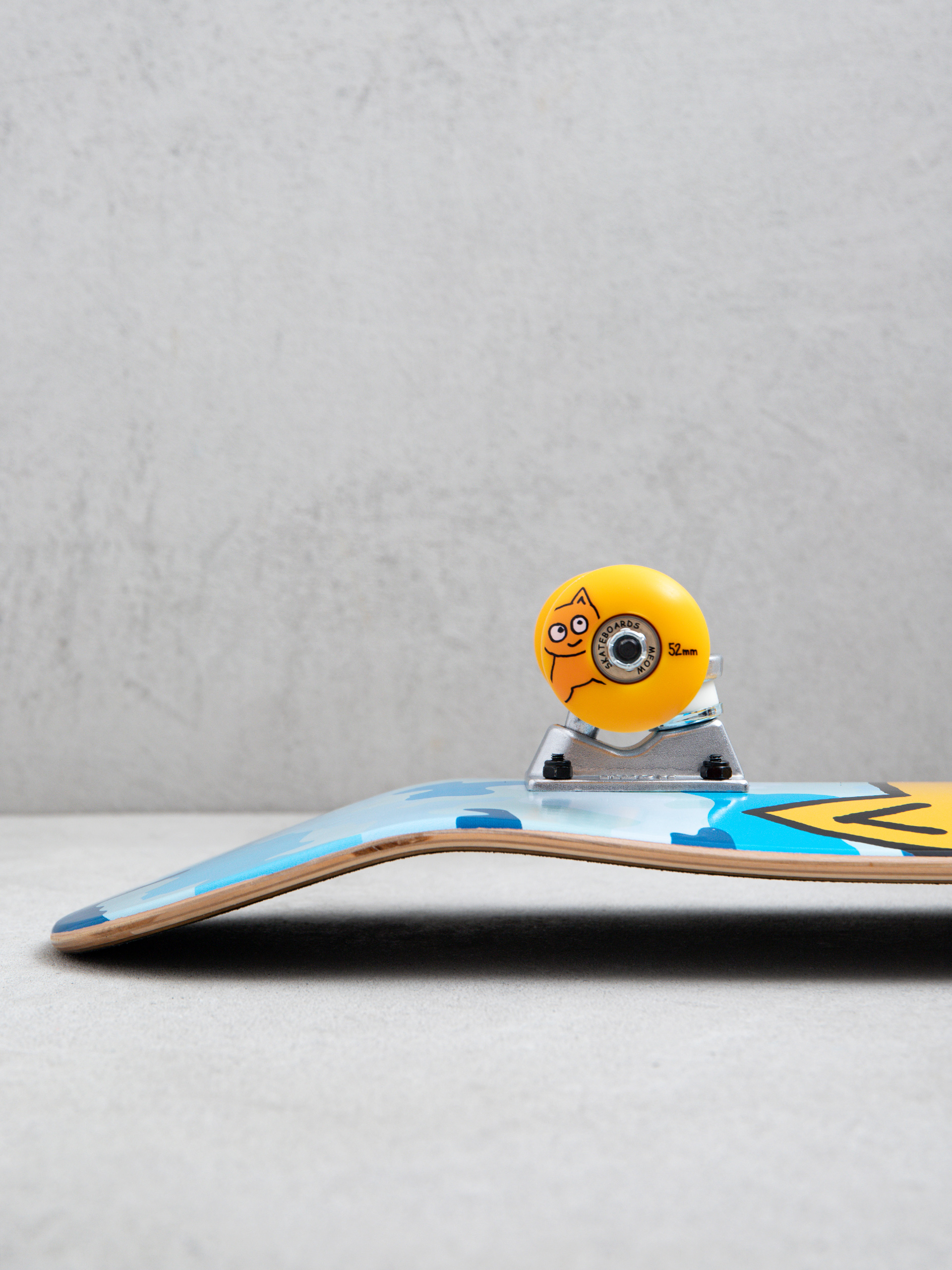 Deskorolka Meow Skateboards Big Cat (camo blue)