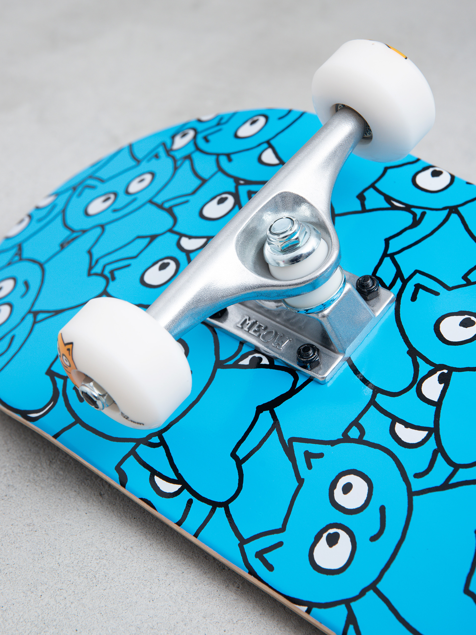 Deskorolka Meow Skateboards Sticker Pile (cmyk cyan)