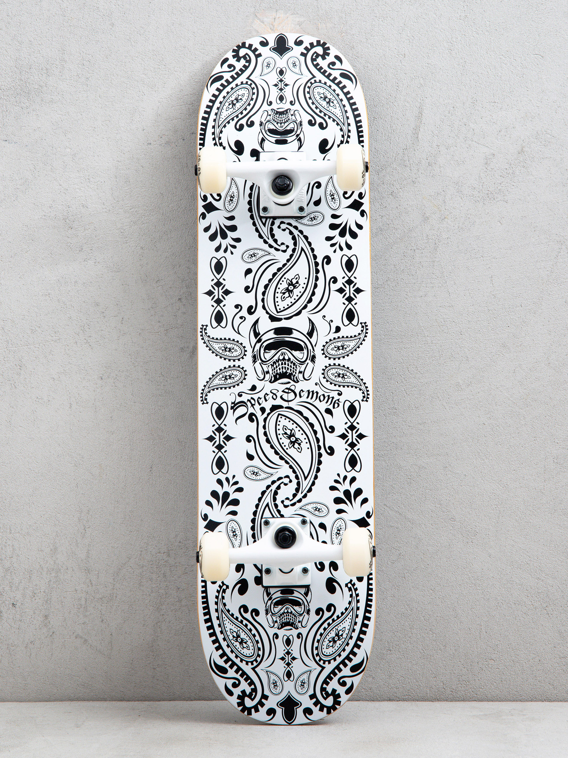 Deskorolka Speed Demons Bandana (black/white)