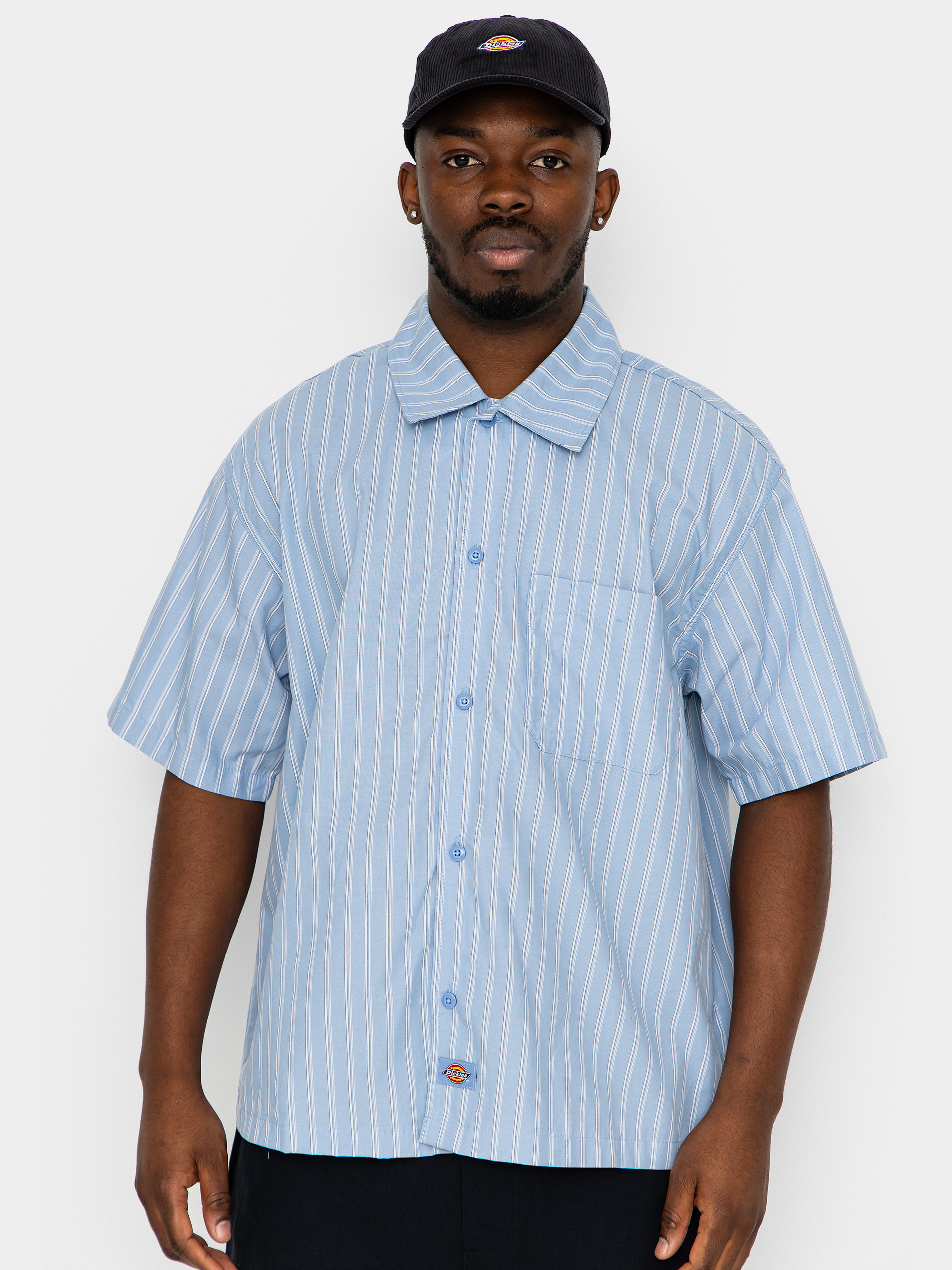 Koszula Dickies Venedocia Stripe (endless sky)