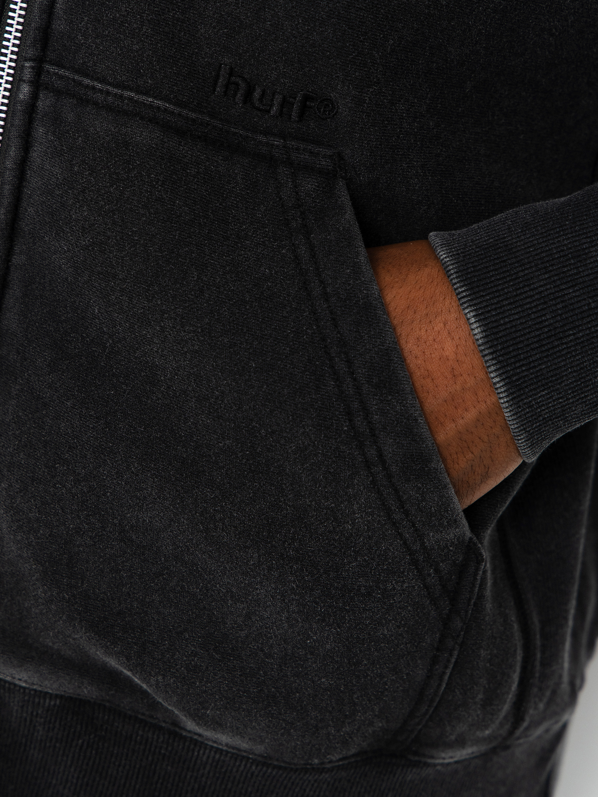 Bluza z kapturem HUF Pacific Wash ZHD (black)
