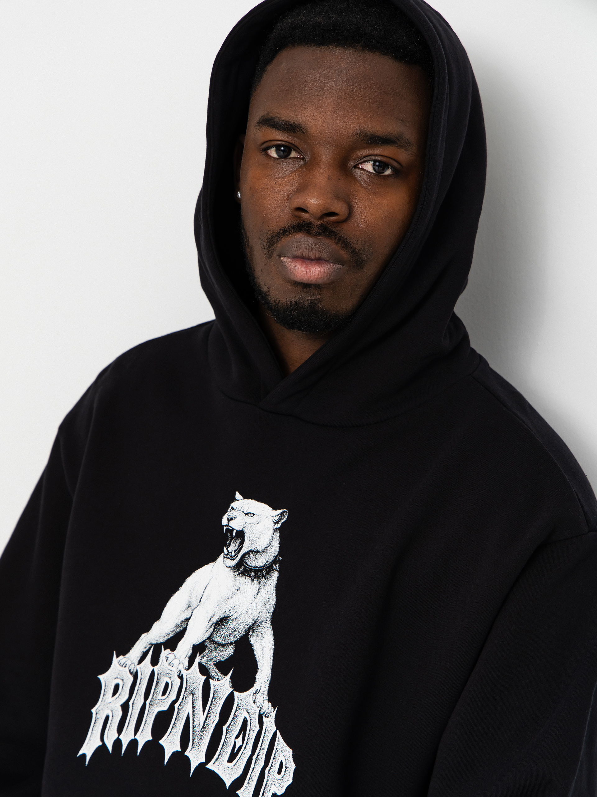 Bluza z kapturem RipNDip Wasteland HD (black wash)