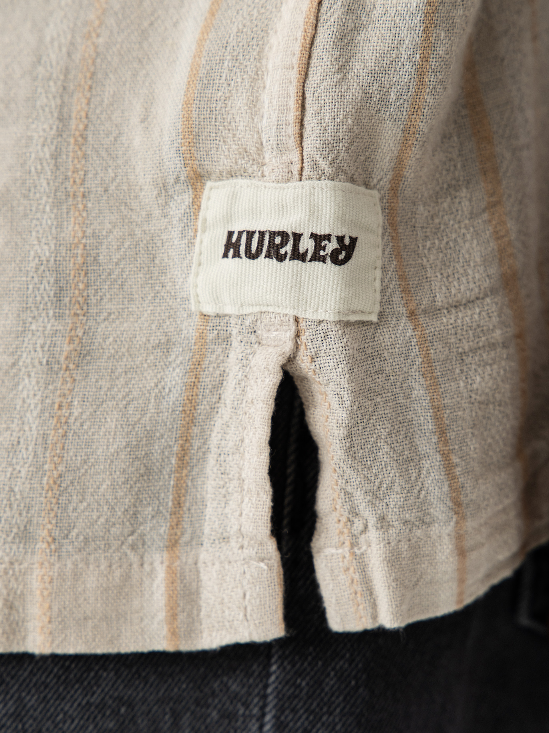 Koszula Hurley Oceanside (bone)