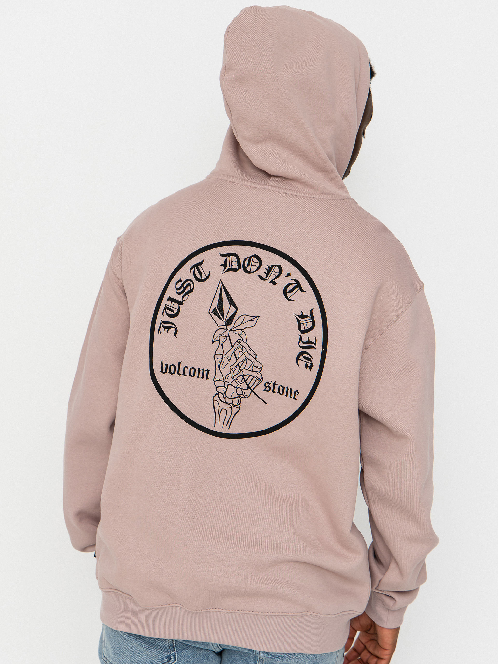 Bluza z kapturem Volcom Watanite HD (bark brown)