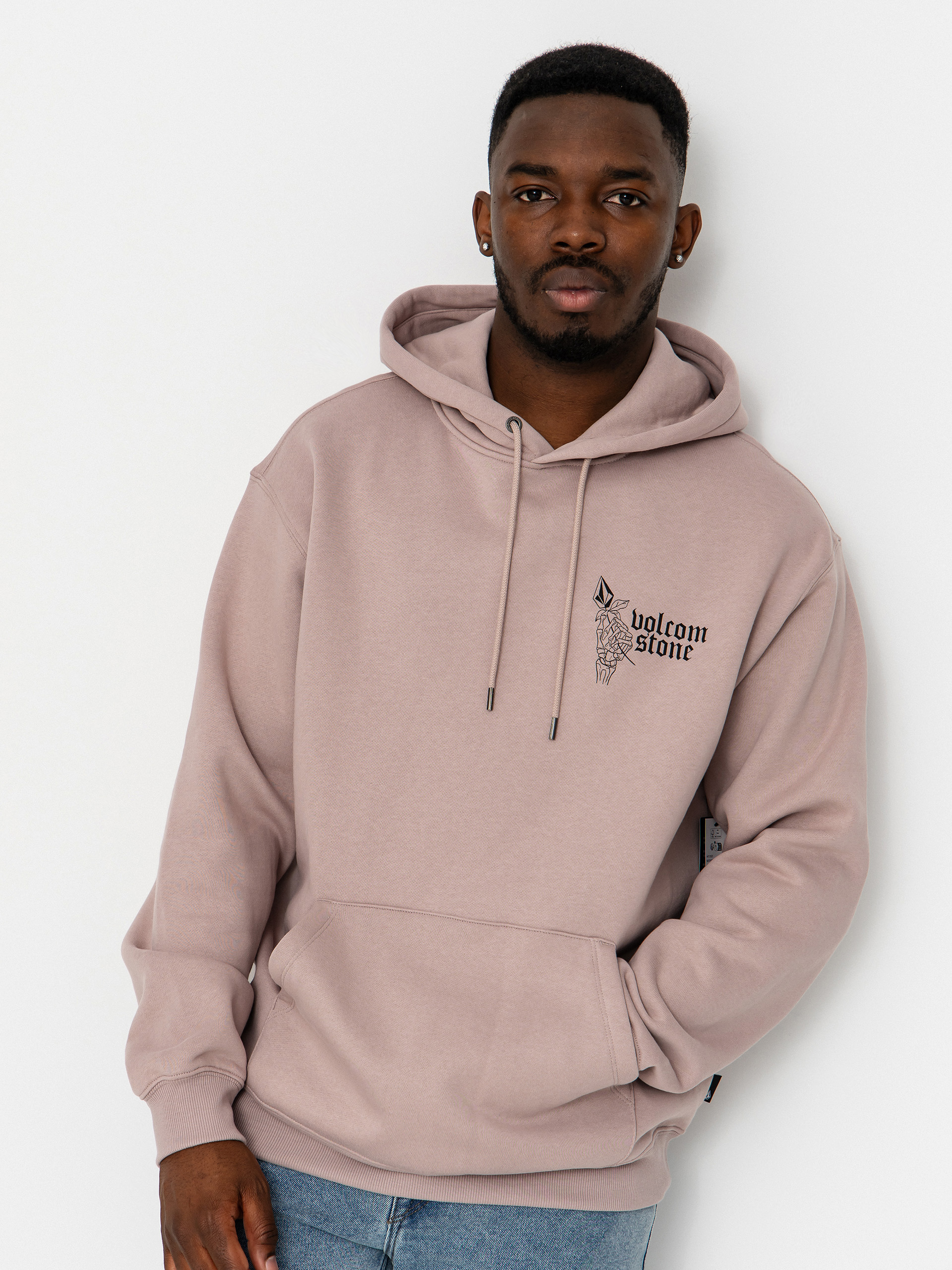 Bluza z kapturem Volcom Watanite HD (bark brown)